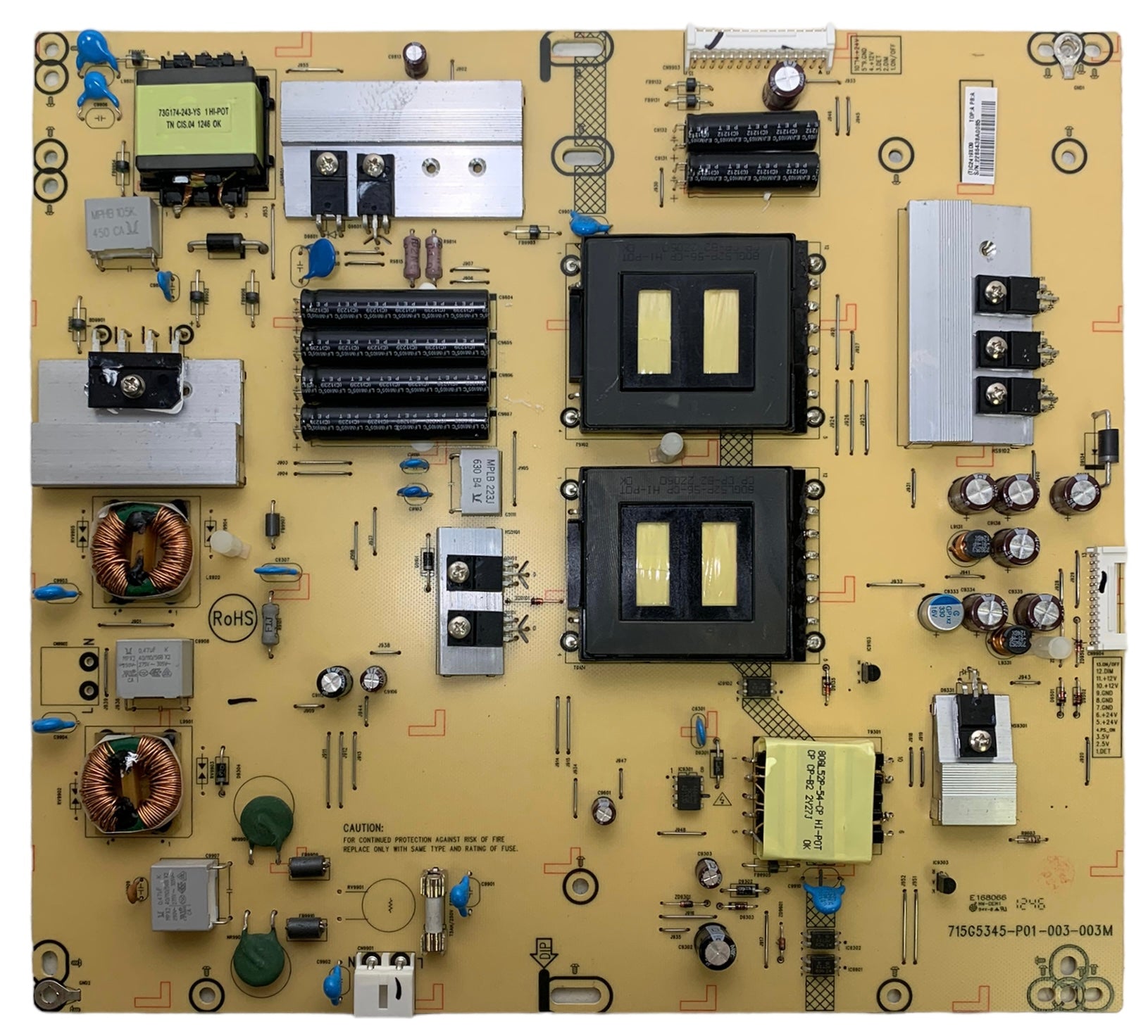 Vizio ADTVC2419XD9 (715G5345-P01-003-003M) Power Supply Unit