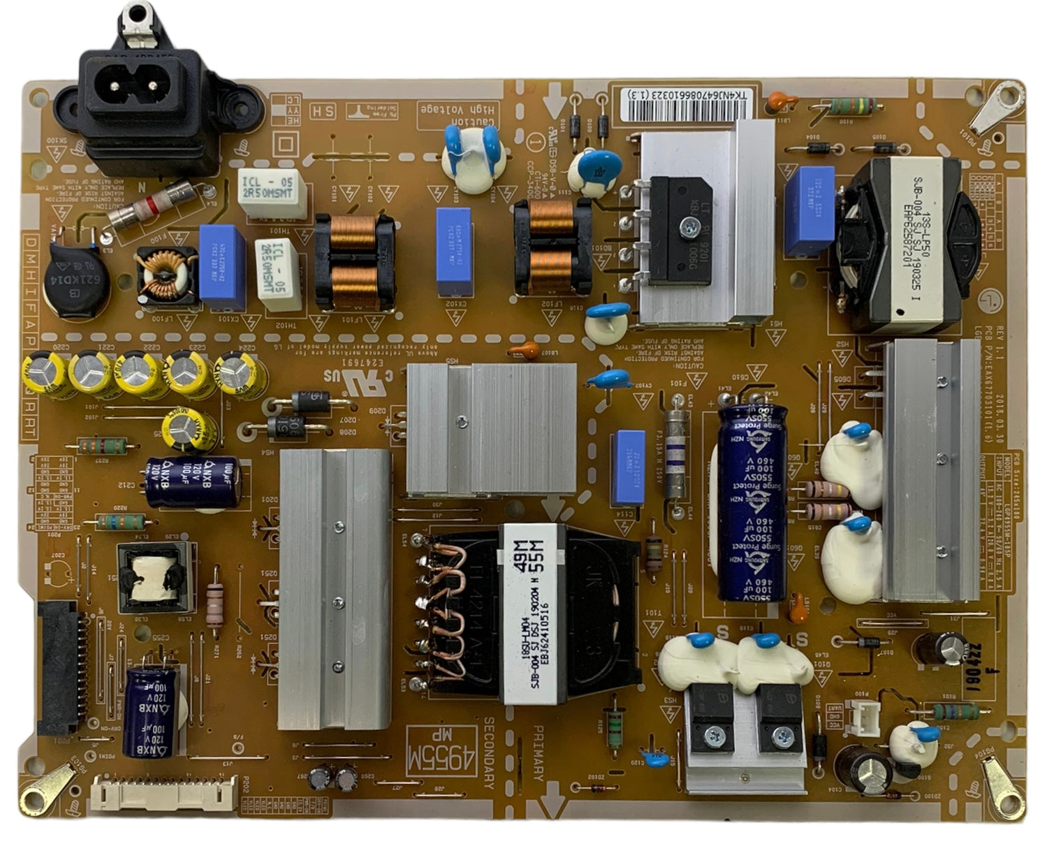 LG EAY64708661 Power Supply / LED Board