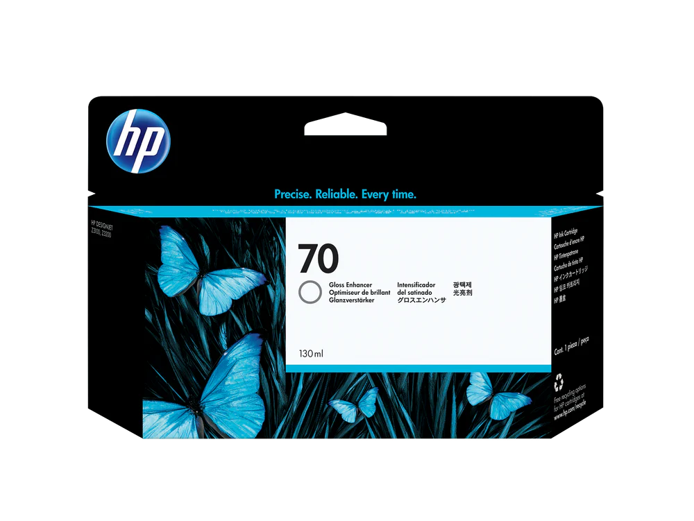New, Pre-Owned - HP 70 130-ml (C9459A) Gloss Enhancer Ink Cartridge
