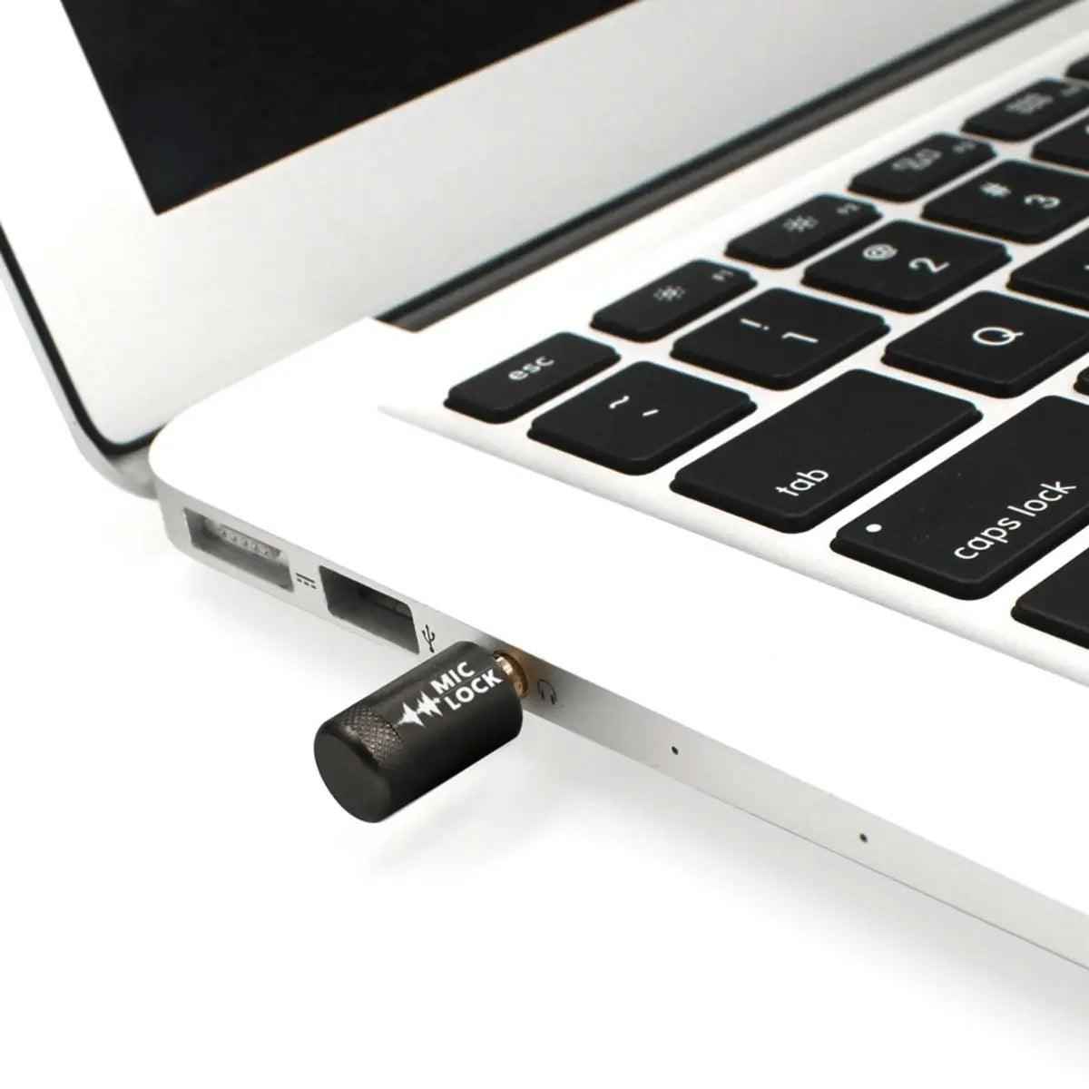 Mic-Lock 3.5mm Single Ended  Microphone Blocker Grey
