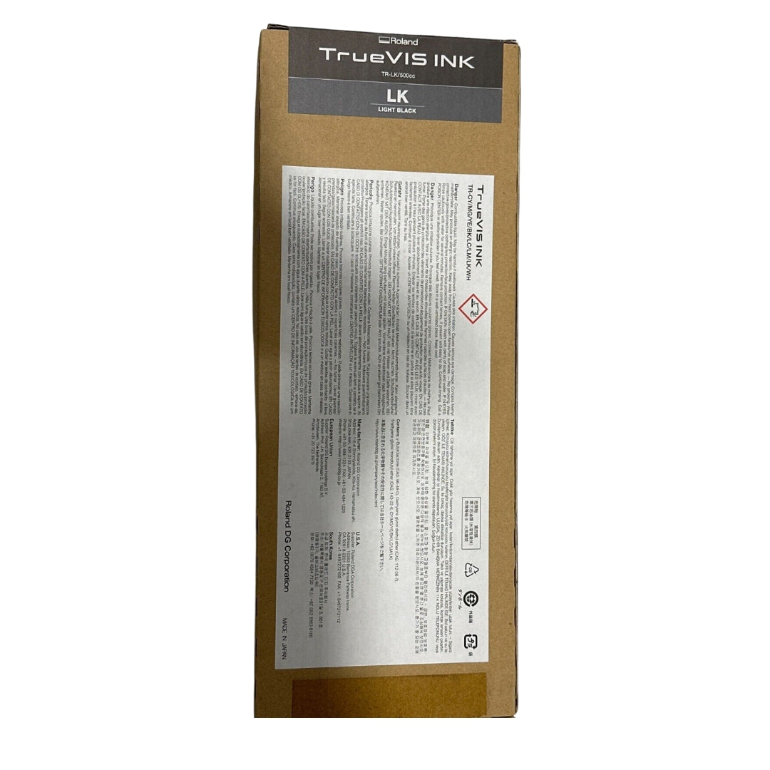 New, Pre-Owned - Roland TrueVIS TR-LK/500CC High-Yield Light Black Ink Cartridge