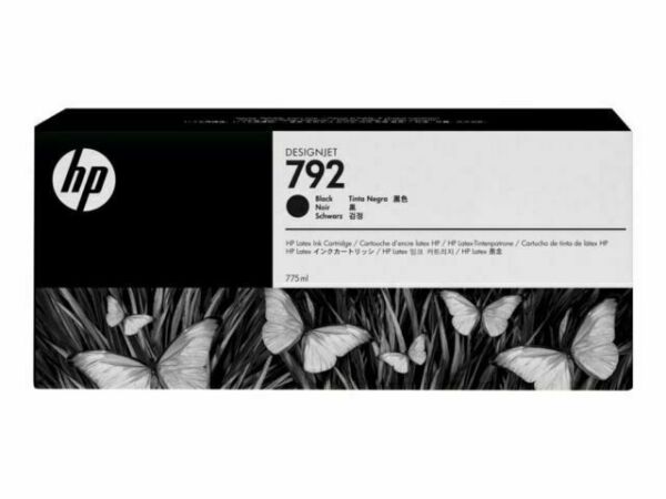 New, Pre-Owned - HP 792 775ml (CN705A) Black Ink Cartridge