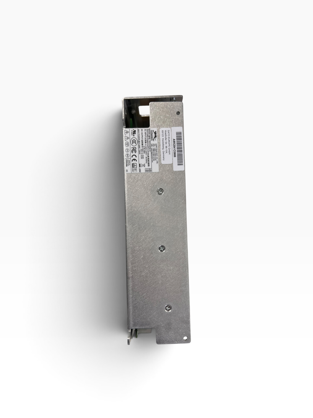 SATO CL4NX R29211002 power supply housing and label