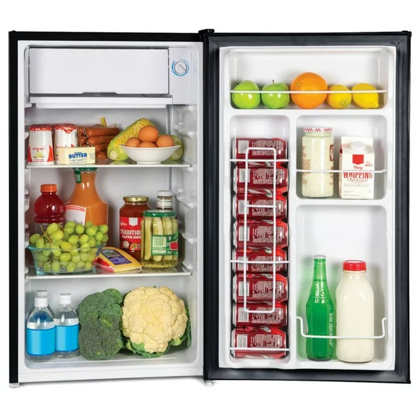 Igloo IRF32BK 3.2 Cu. Ft. Single Door Refrigerator - Black