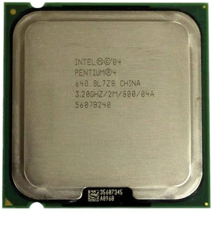 Intel Pentium 4 SL7Z8 640 3.20GHz 800MHz 2MB L2 Cache Socket 775 Processor HT Technology