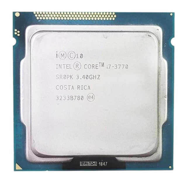 Intel Core i7-3770 SR0PK Quad Core 3.40GHz 5.00GT/s DMI 8MB L3 Cache Socket FCLGA1155 Desktop Processor