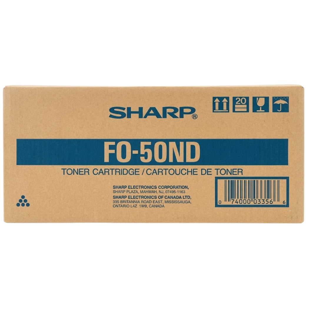 New, Pre-Owned - Sharp F0-50ND Standard Yield Black Toner Cartridge