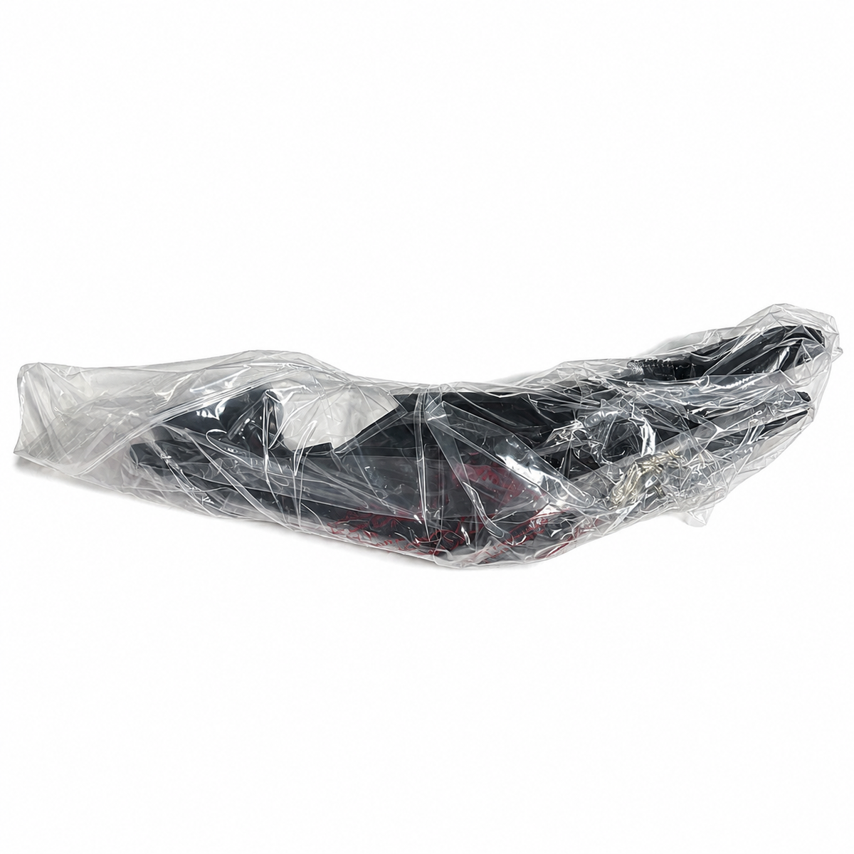 TCL 55F35 TV stand with screws in protective bag