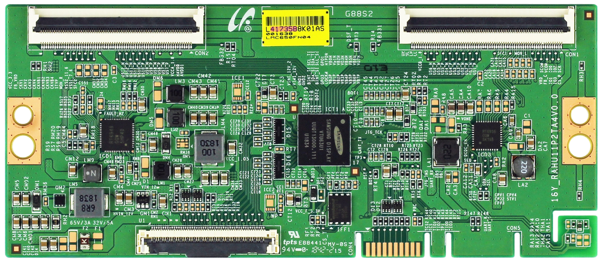 TCL LJ94-41735B / LJ94-41735C (16Y_RAHU11P2TA4V0.0) T-Con Board