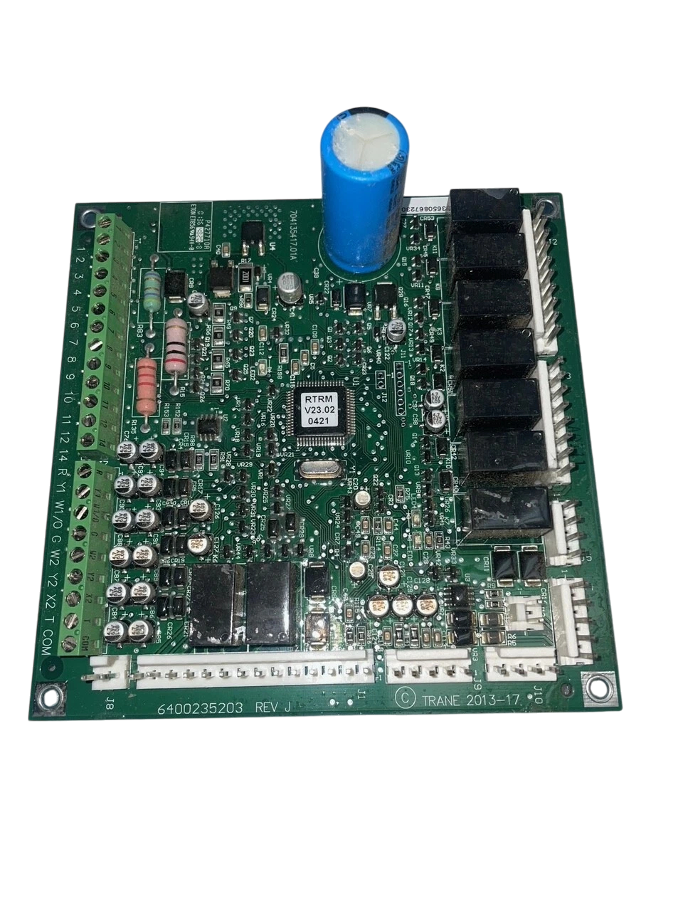 Trane Control Circuit Board 6400235203 Rev J X13650867230 MOD03196