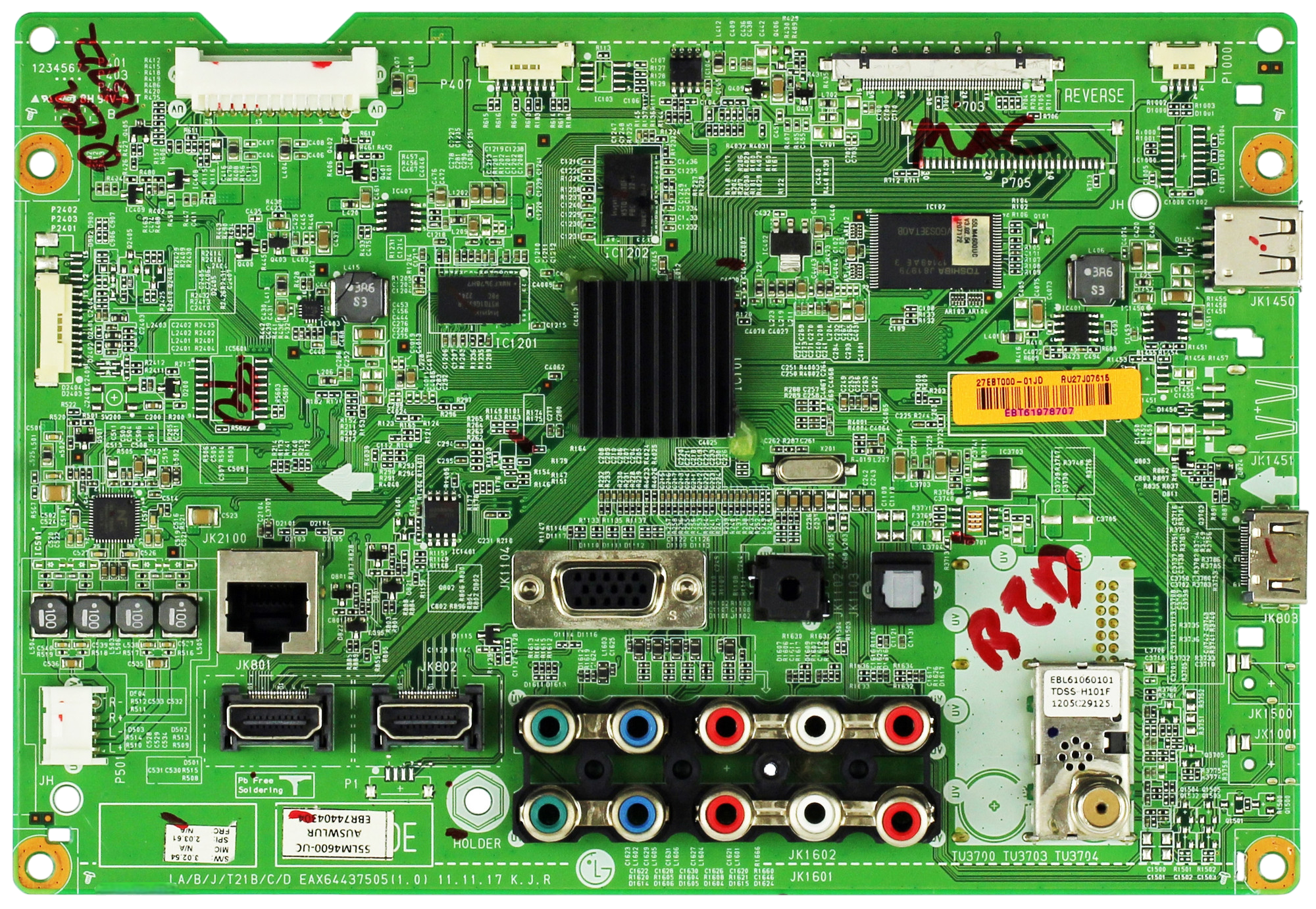 LG EBT61978707 (EAX64437505(1.0)) Main Board for 55LM4600-UC