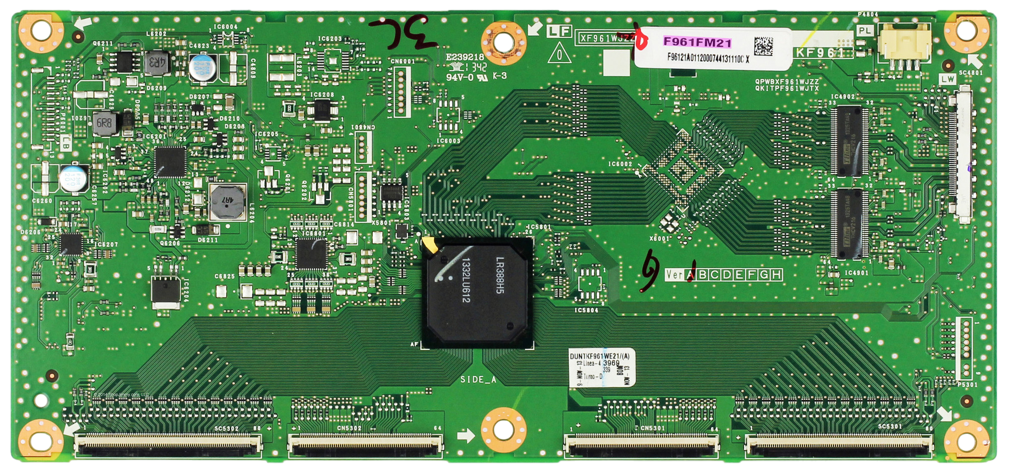 DUNTKF961FM21 Sharp TV Module, T-Con board, XF961WJZZ, KF961, LC-80LE857U, LC-80LE757U
