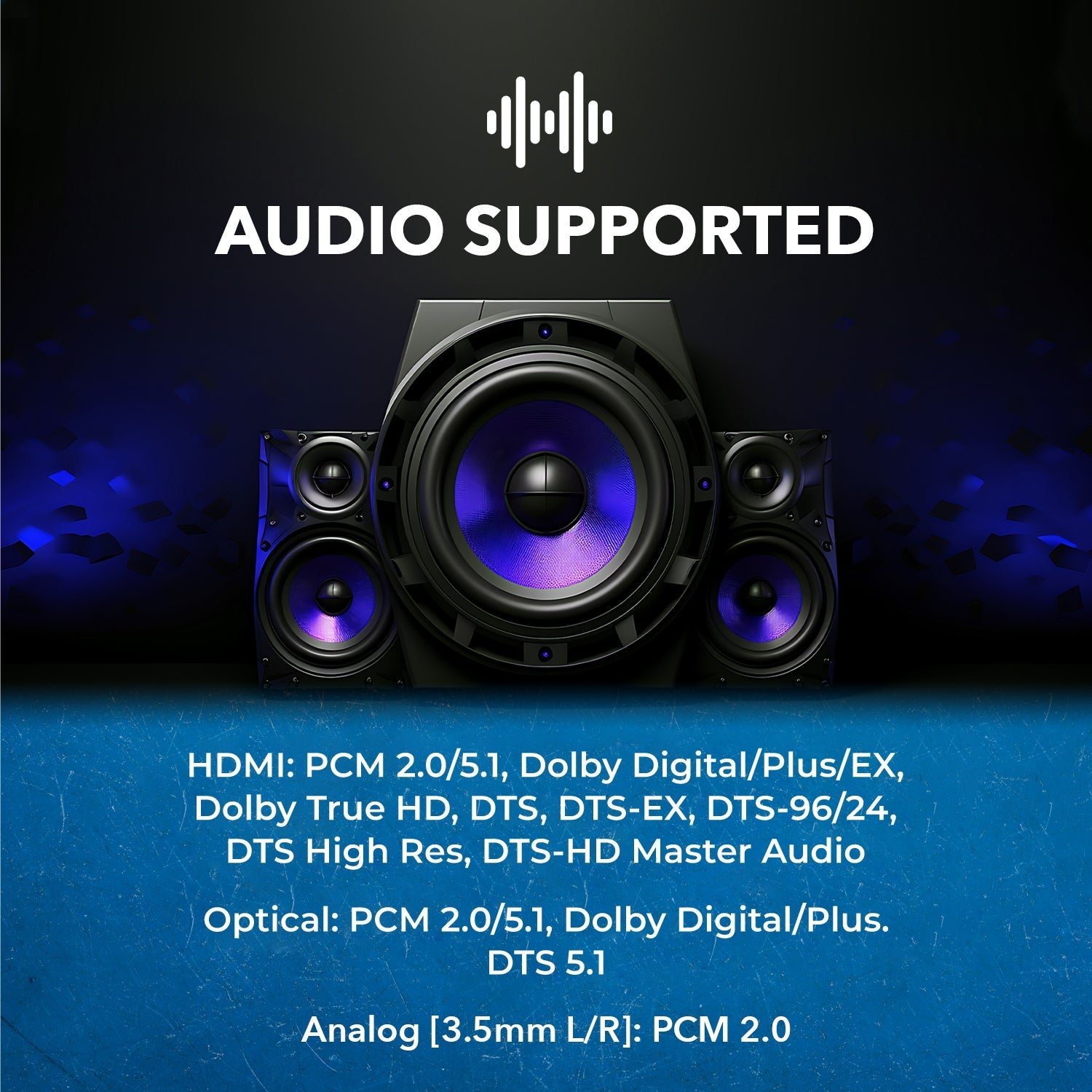 4K@60hz 4x2 HDMI™ Matrix  (Seamless, Audio Extract, MultiView)-UHD-402MV