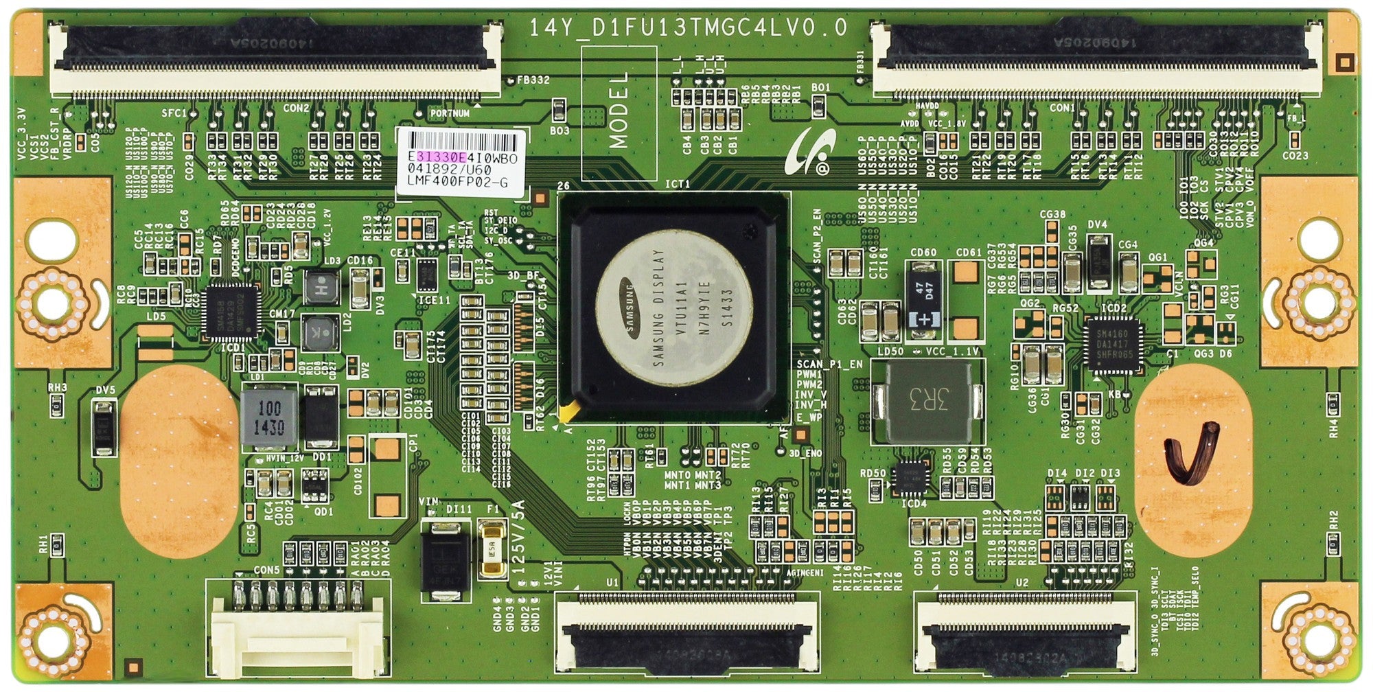 LJ94-31330E Samsung TV Module, T-Con board, 14Y_D1FU13TMGC4LV0.0, UN40HU6950FXZA