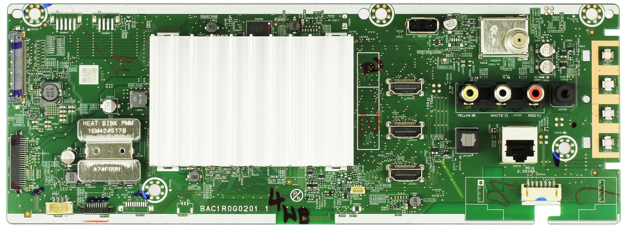 AC1U1MMAR001 Philips Main Board, BAC1R0G02011, ME8, 50PFL5604/F7A
