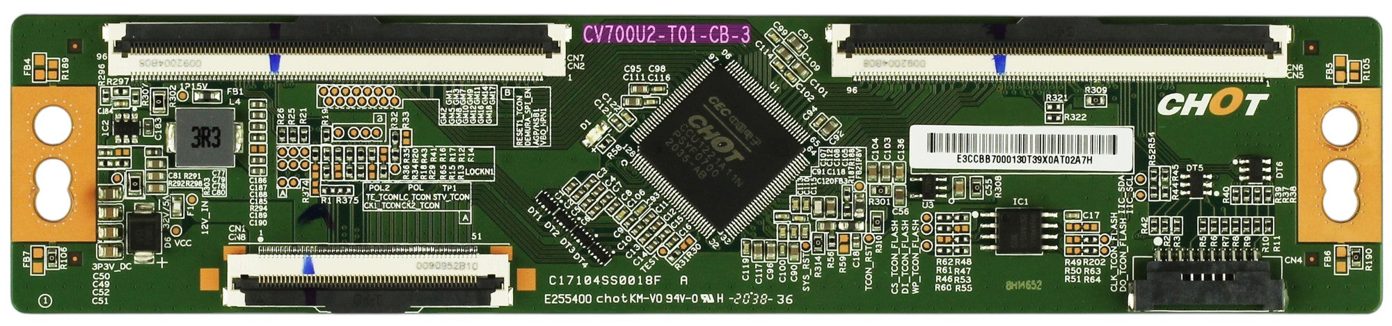 CV700U2-T01-CB-3 Hisense T-Con Board, CV700U2-T01-CB-3, 70H6570G, 70S434