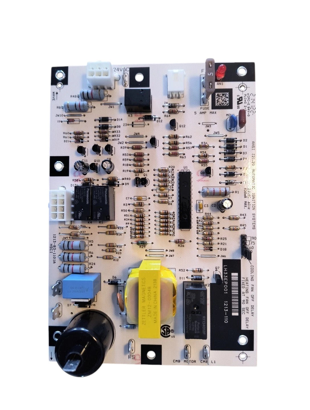 Bryant 1213-83-110A LH33EP001 1213-110 OEM Control Board (Refurbished)