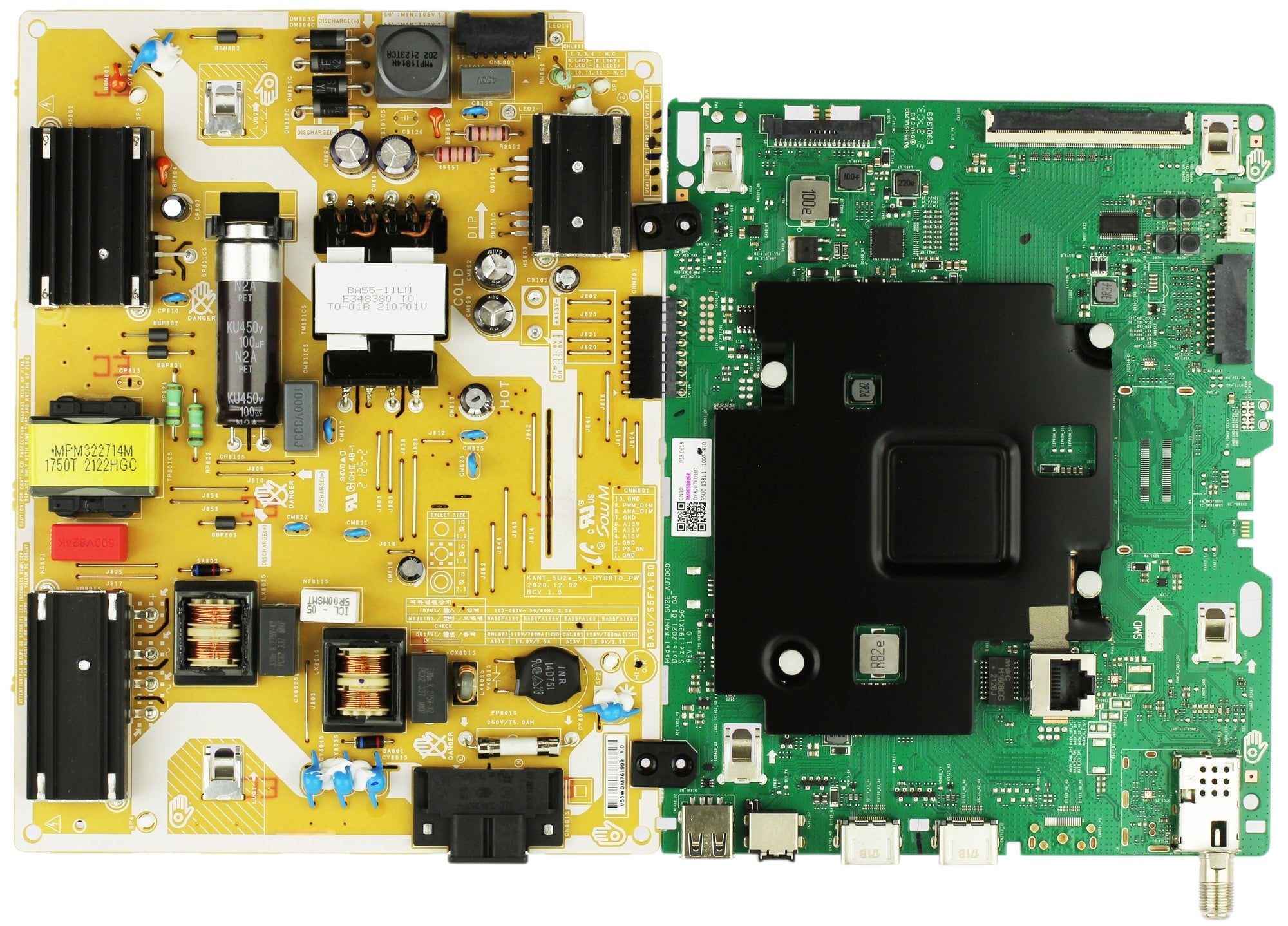 Samsung BN96-51826P Main Board Power Supply for UN50TU700DFXZA (Version XD08)
