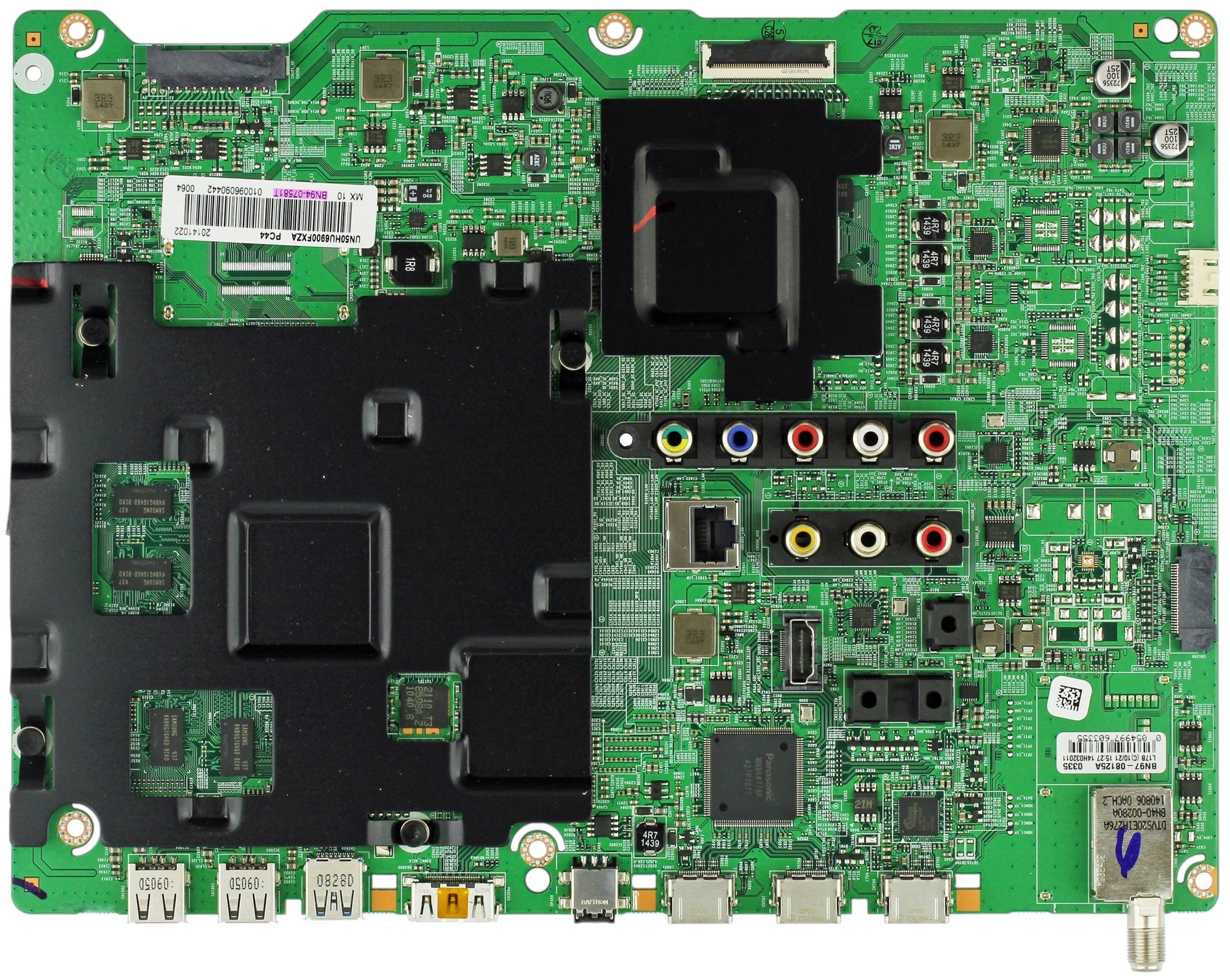 BN94-07581T Samsung Main Board, BN97-08125A, BN41-02206B, UN50HU6900FXZA IS01