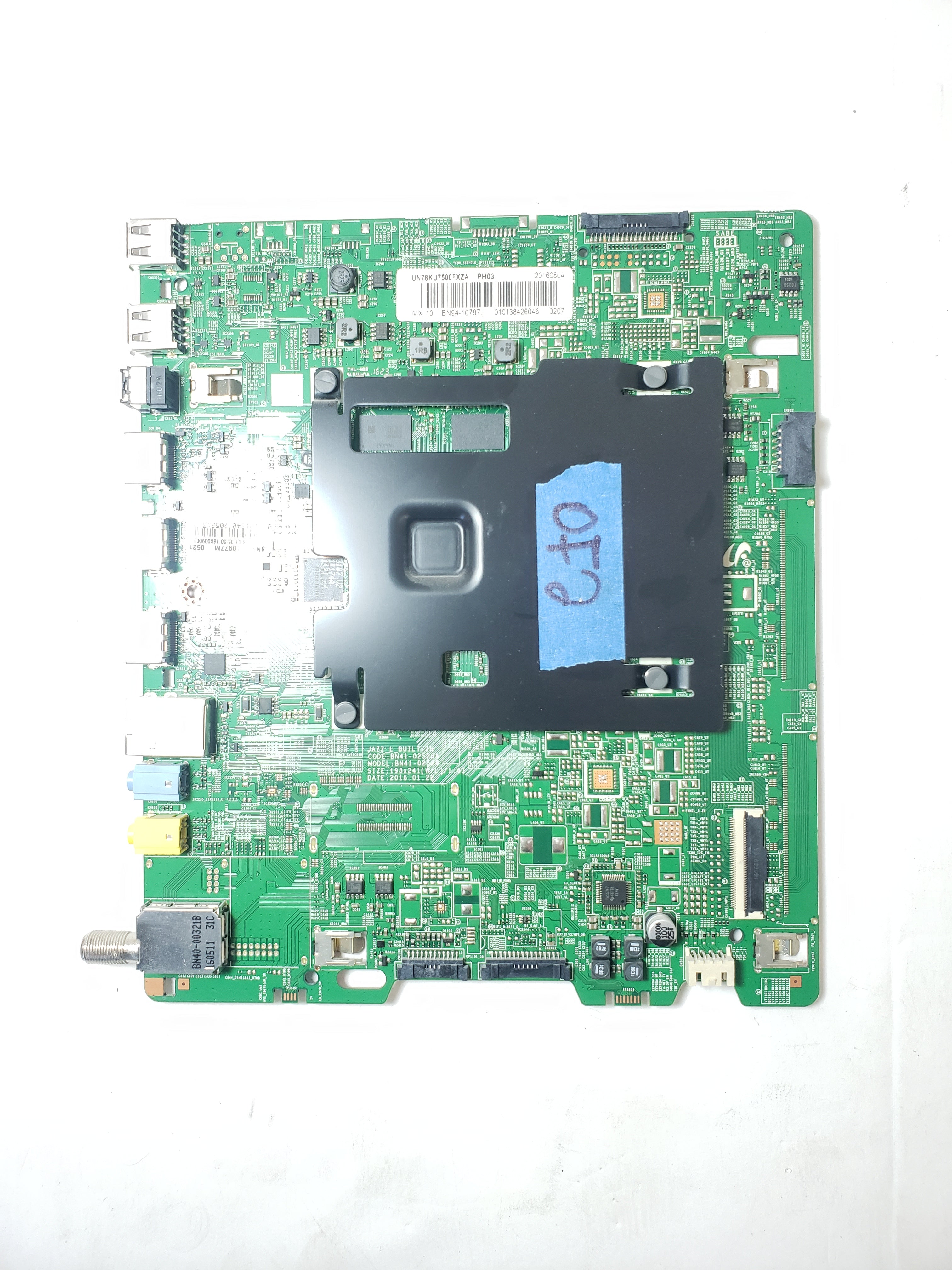 Samsung BN94-10787L Main Board for UN78KU7500FXZA (Version YA01)