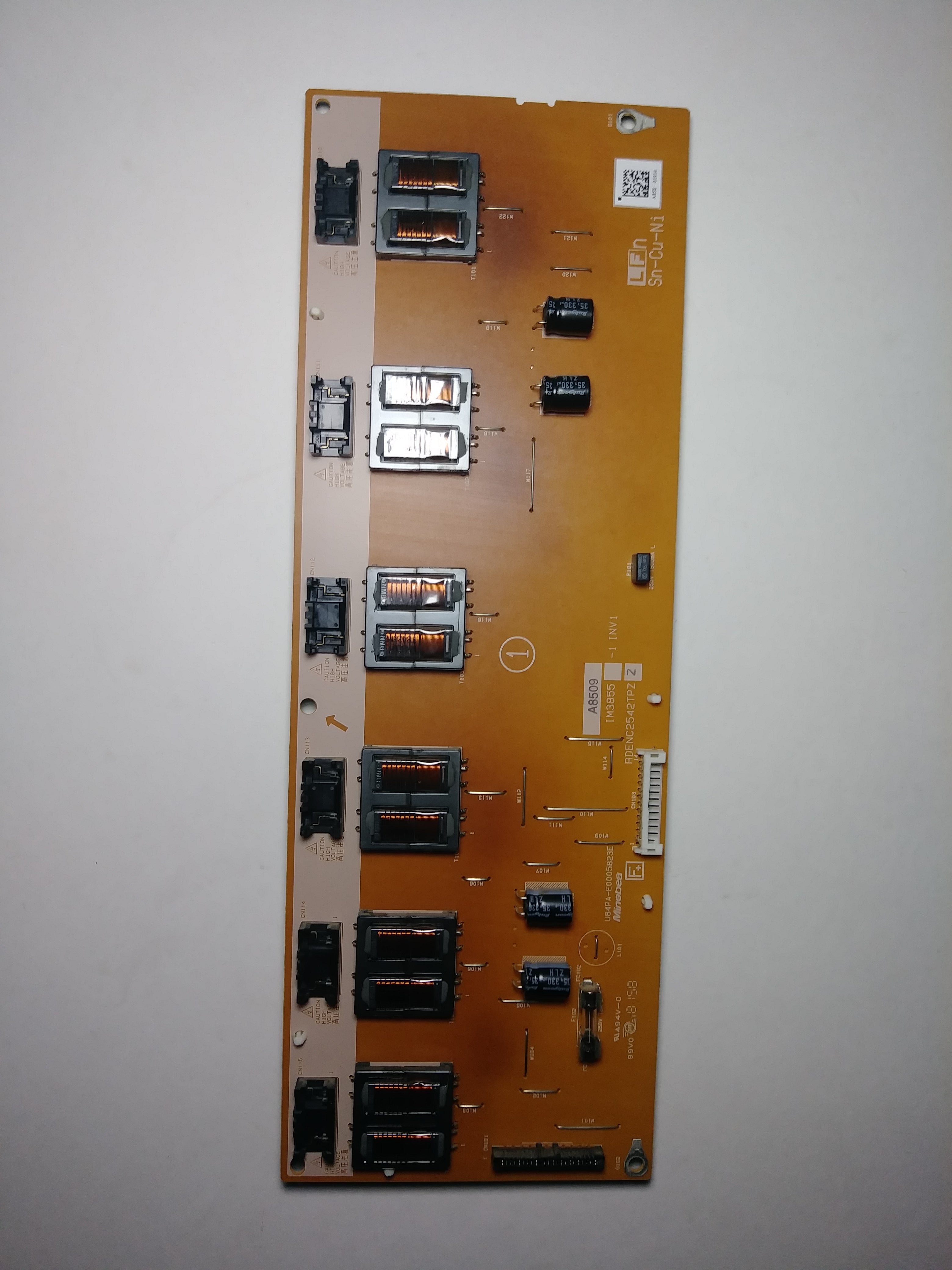 Sharp RDENC2542TPZZ (IM3855-1) Backlight Inverter 1