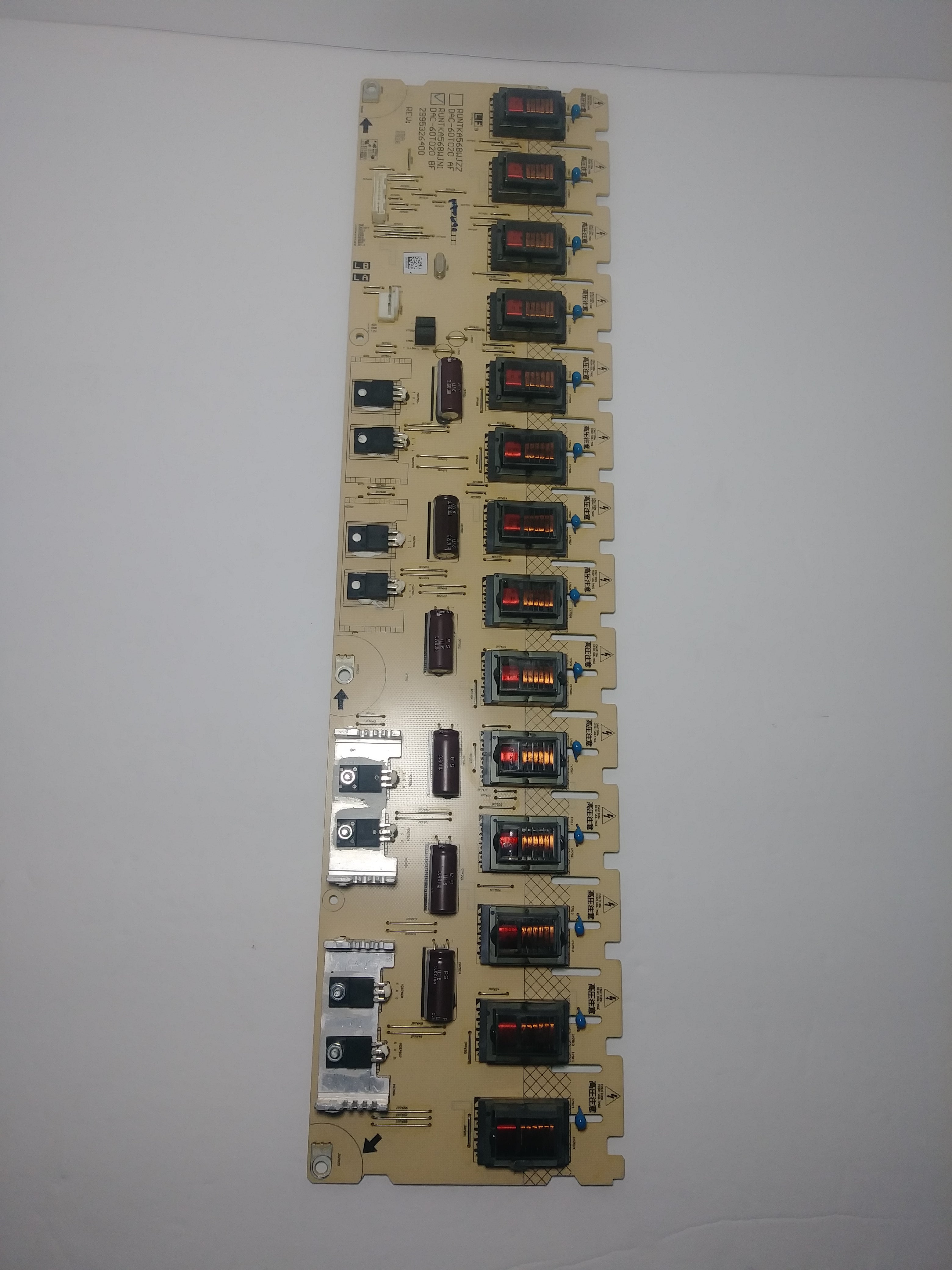 Sharp RUNTKA568WJN1 (DAC-60T020 BF) Backlight Inverter