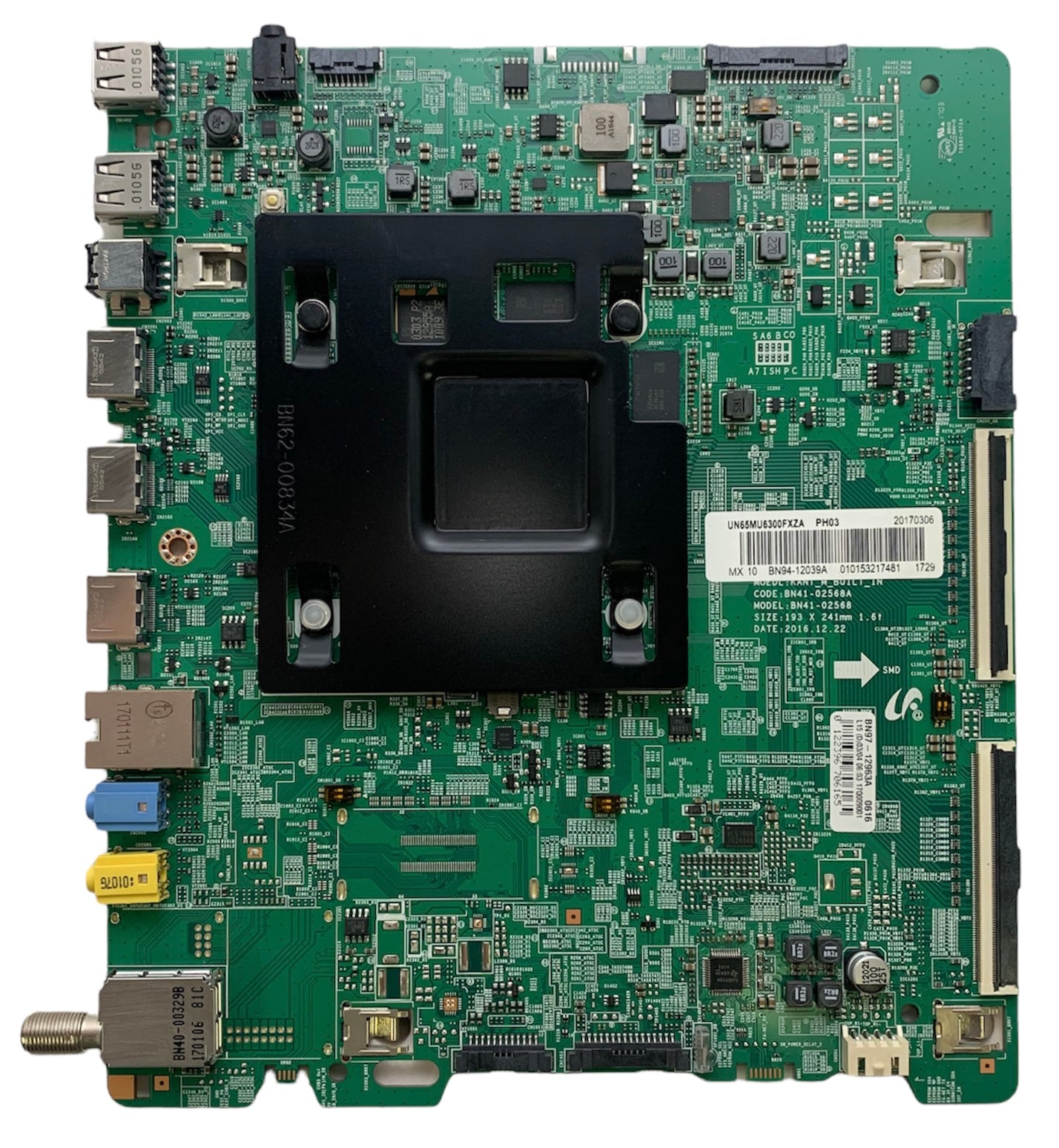 Samsung BN94-12039A Main Board for UN65MU6300FXZA (Version FA01)