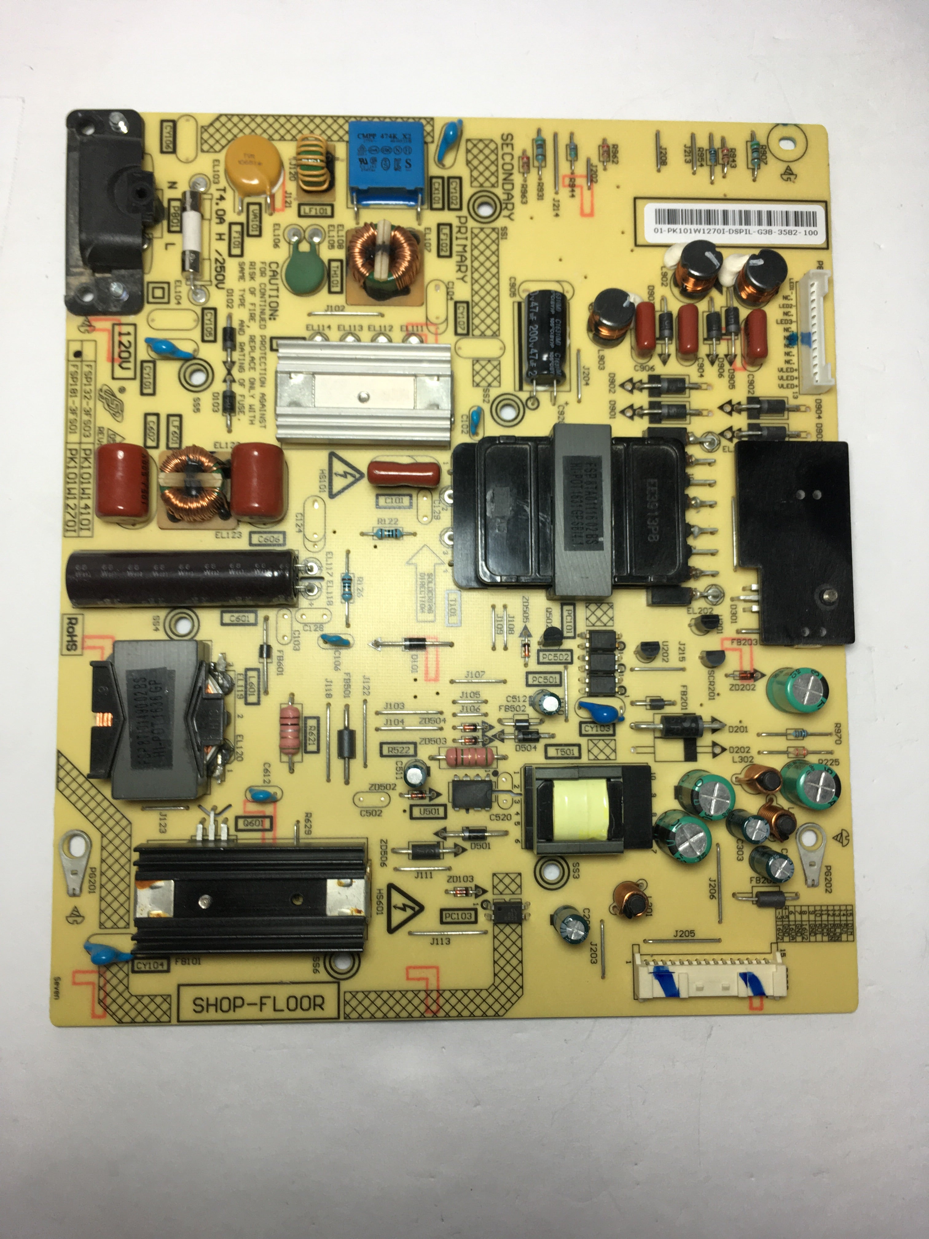 Toshiba PK101W1270I Power Supply / LED Board