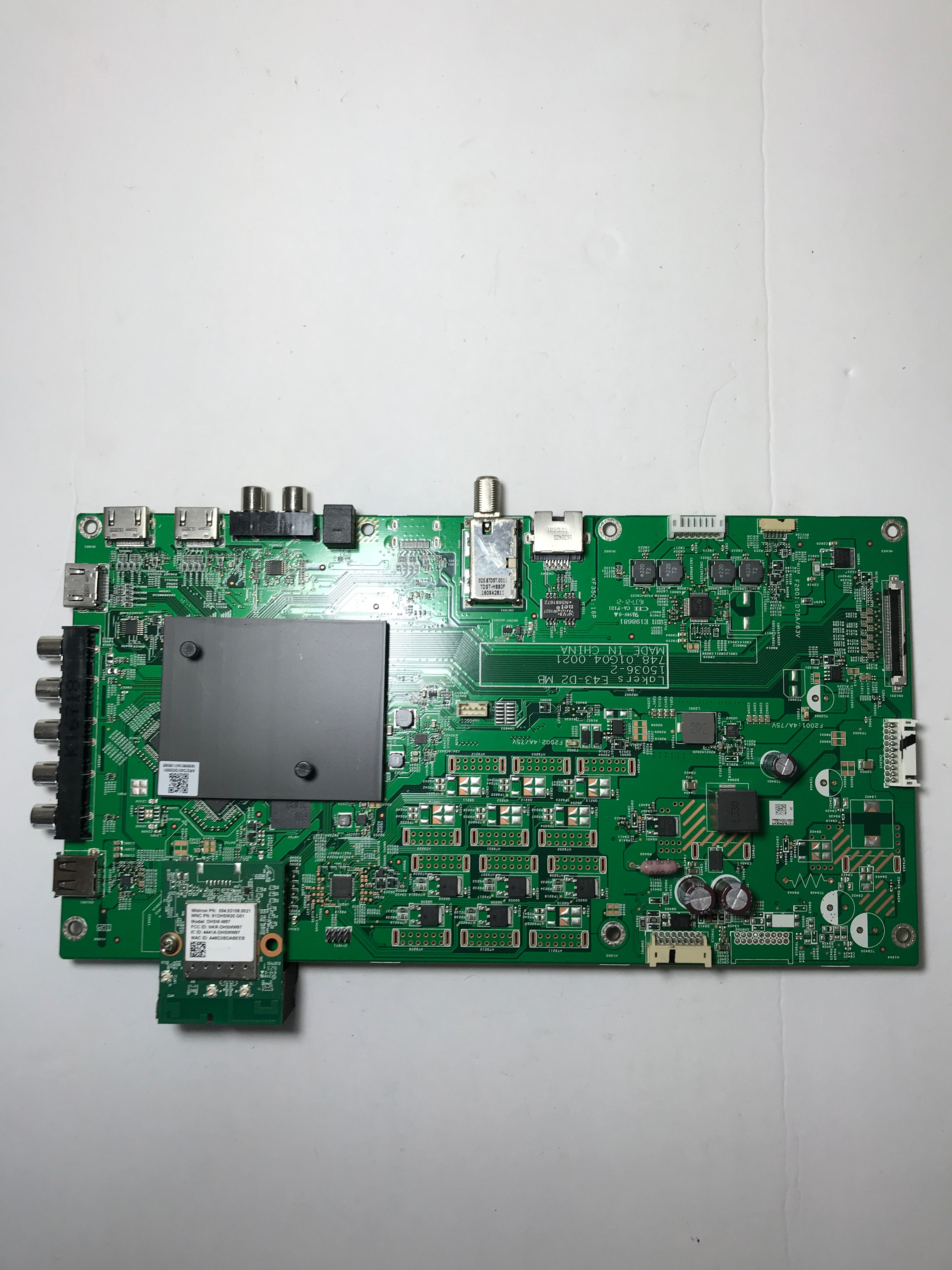 Vizio 791.01G10.0001 Main Board for E43-D2 (LWZ2UMAS or LWZ2UMDS Serial)