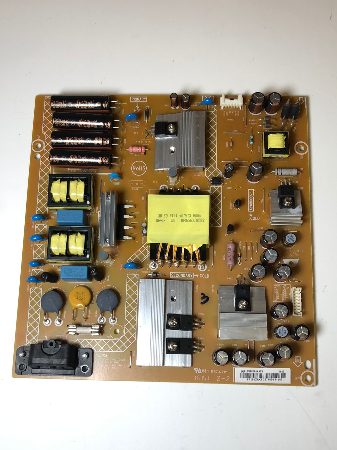 Sony 1-895-978-11 (PLTVFP181XAX3) Power Supply / LED Board for KDL-40R350D