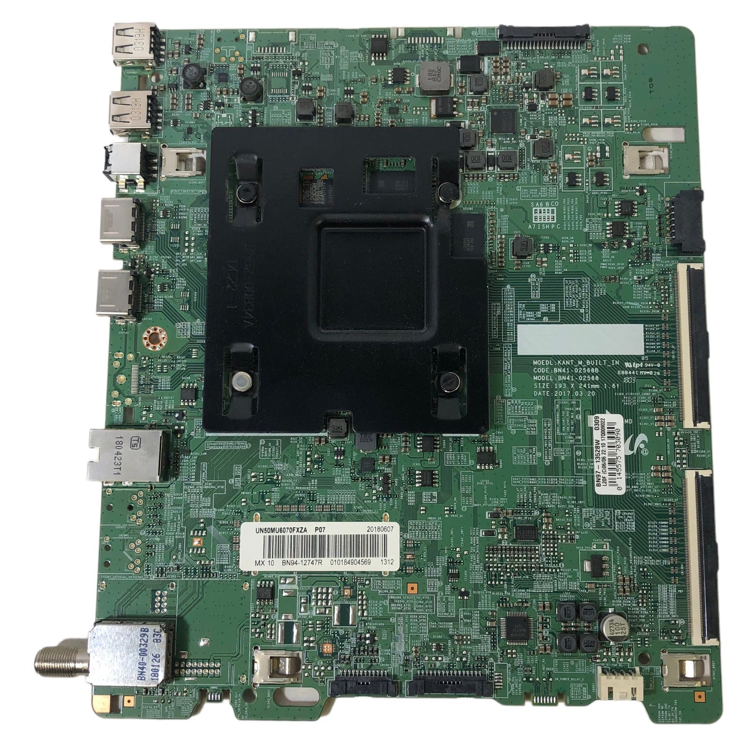 Samsung BN94-12747R Main Board for UN50MU6070FXZA (Version AA16)