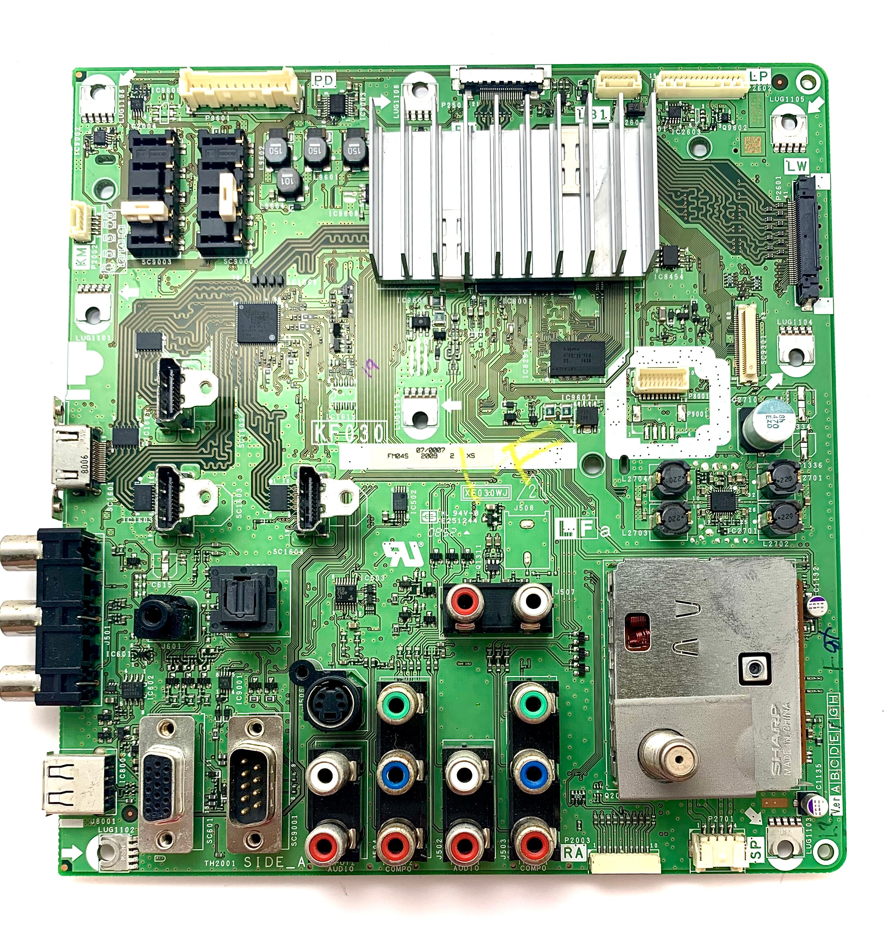 Sharp DUNTKF030FM04S (KF030) Main Board for LC-32E67U