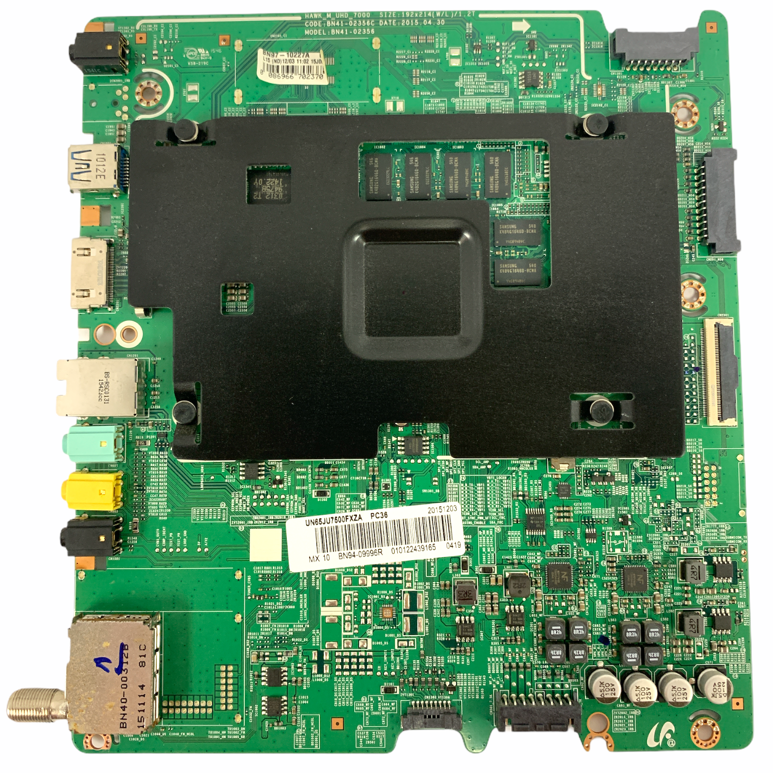 Samsung BN94-09996R Main Board for UN65JU7500FXZA