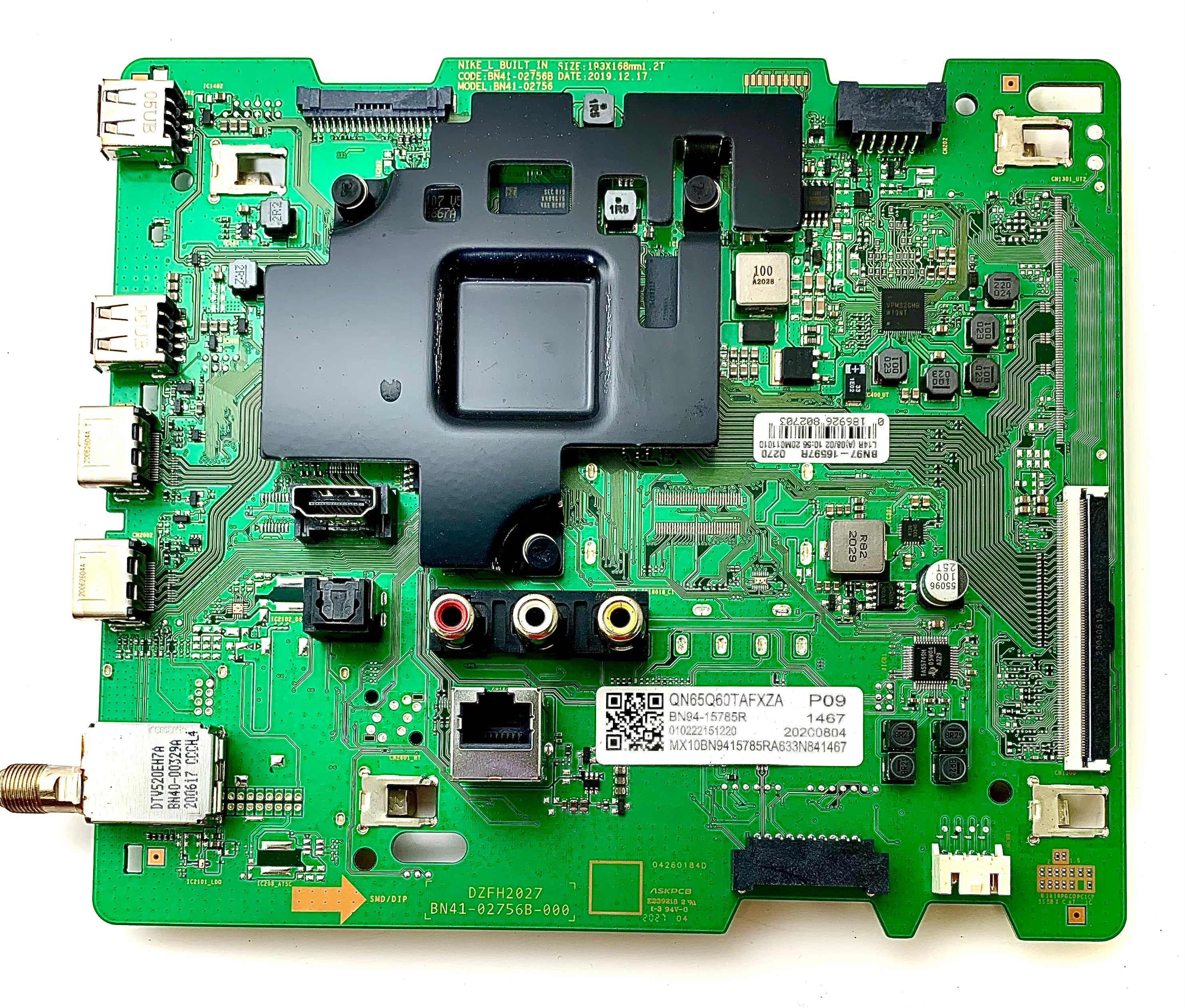 Samsung BN94-15785R Main Board for QN65Q60TAFXZA (Version AD02)