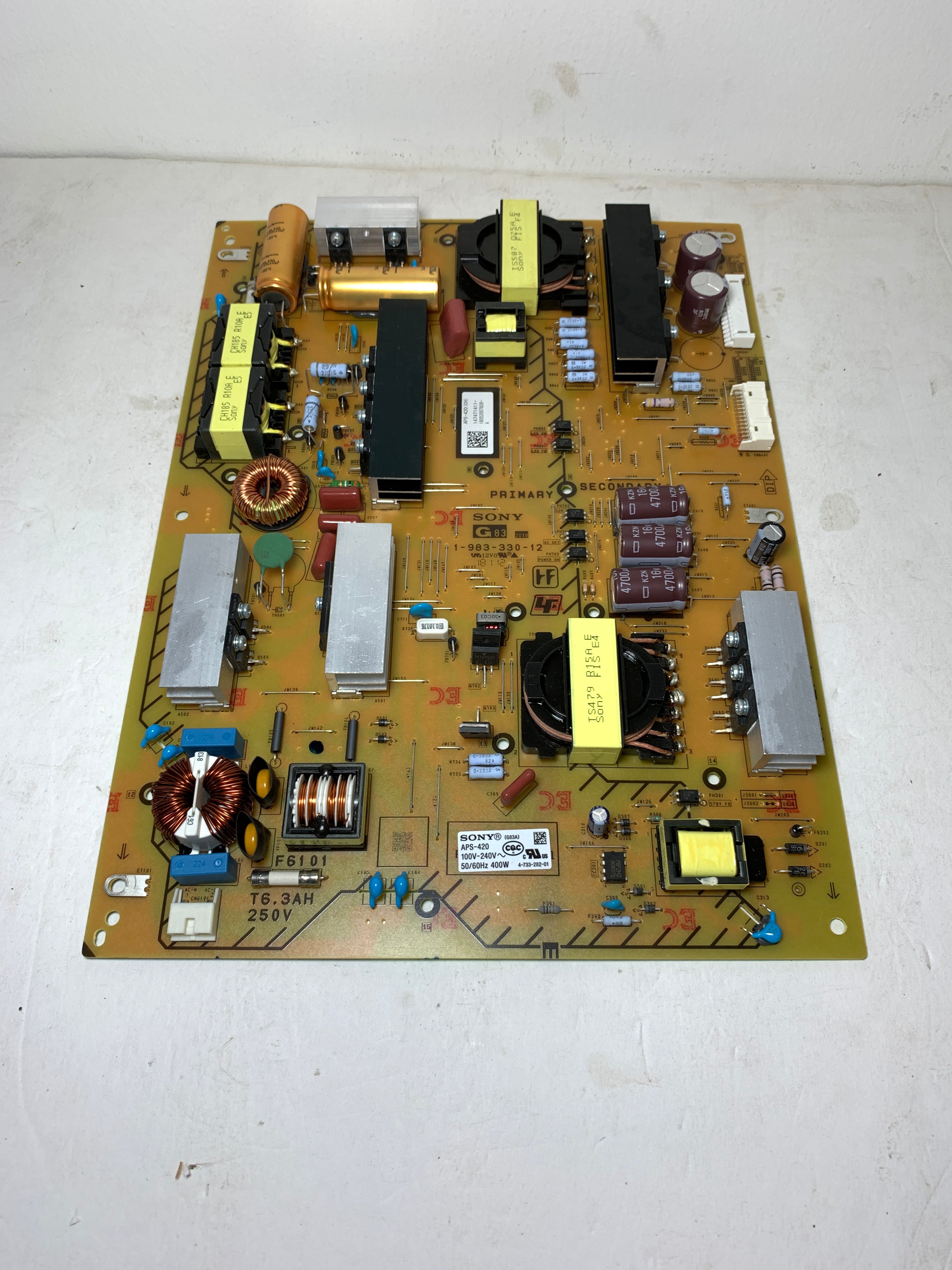 Sony 1-474-714-11 / 1-474-714-12 G83 Static Converter Power Supply Board