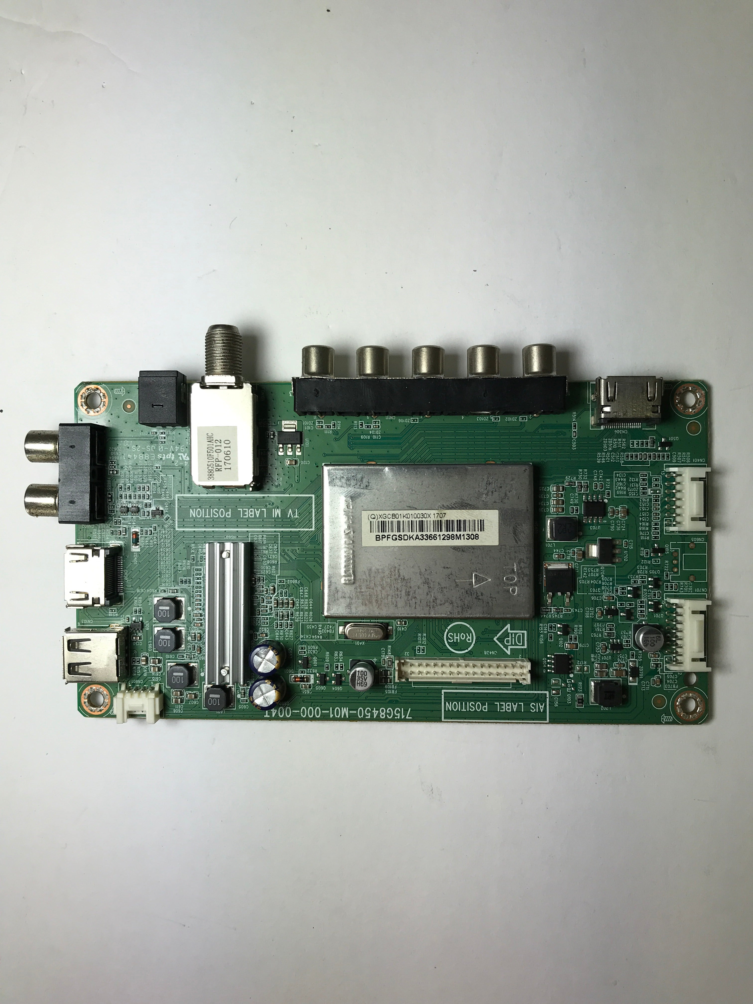 Vizio 756TXGCB01K0100 Main Board for D43N-E1