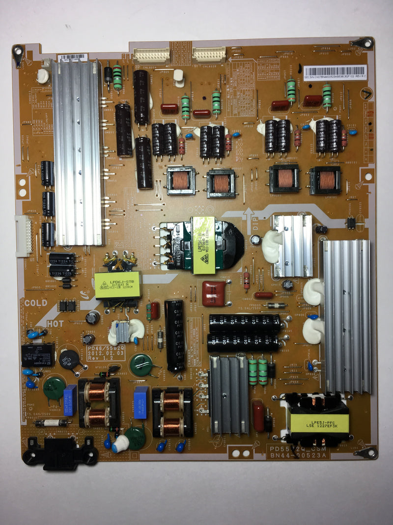 Samsung BN44-00523A/B/D (PD55B2Q-CSM) Power Supply / LED Board