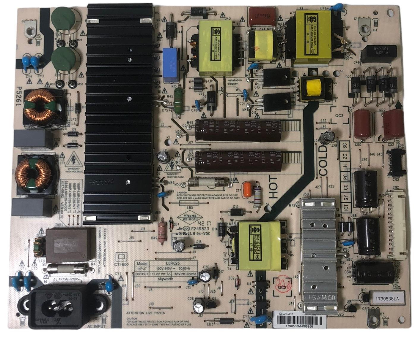 LG COV34485801 Power Supply/LED Driver Board