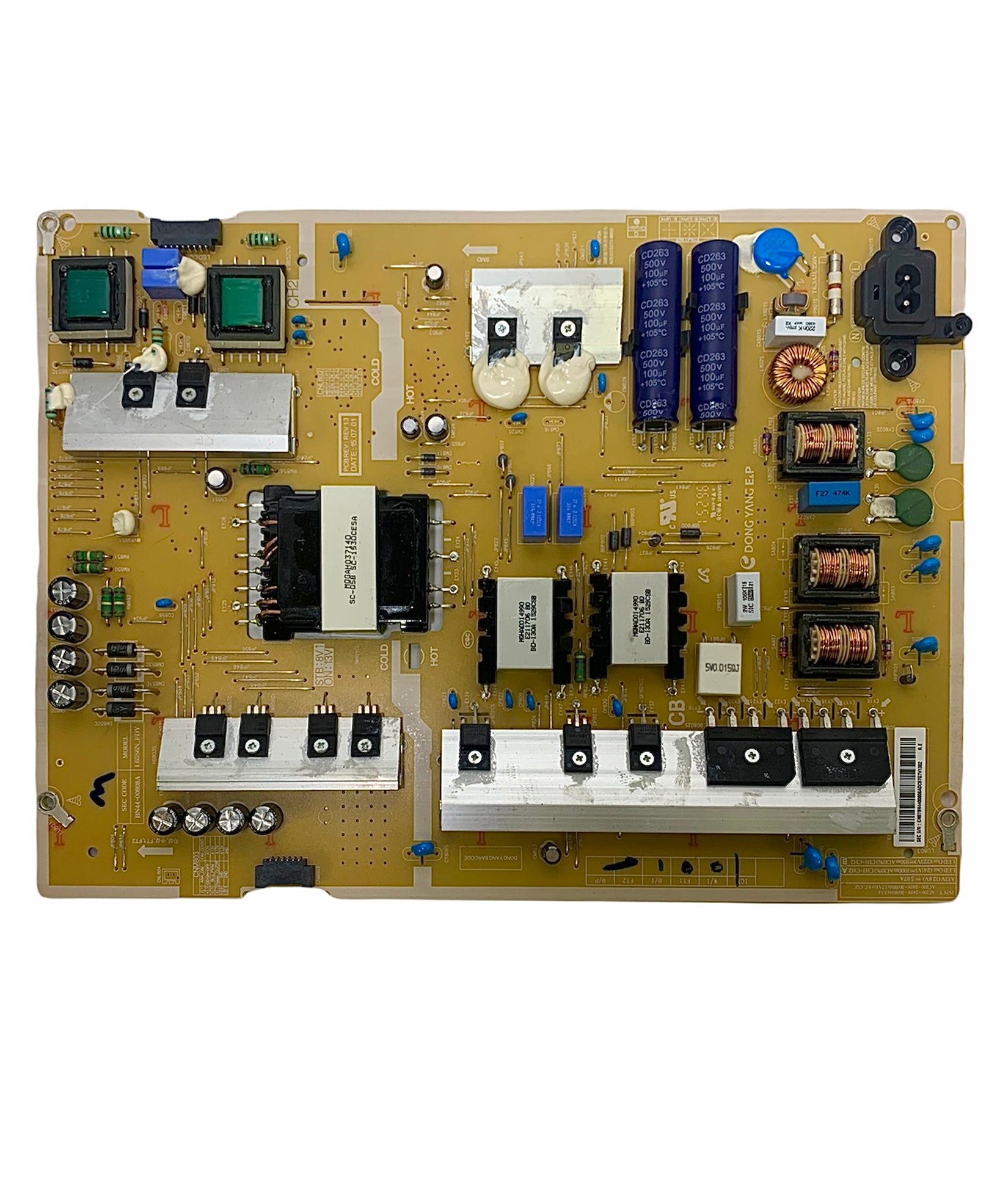 Samsung BN44-00808A / BN44-00808D Power Supply/LED Driver Board