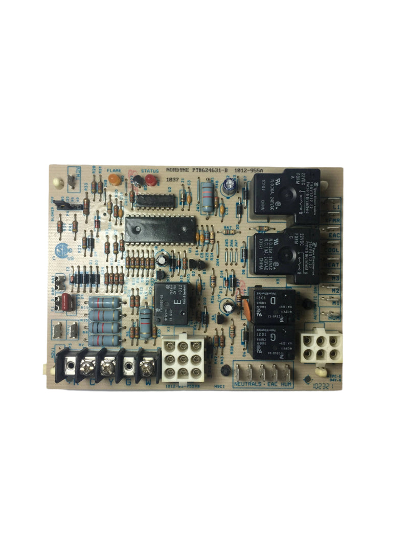 Nordyne 624631-A or 624631-B 1012-955A Furnace Control Board