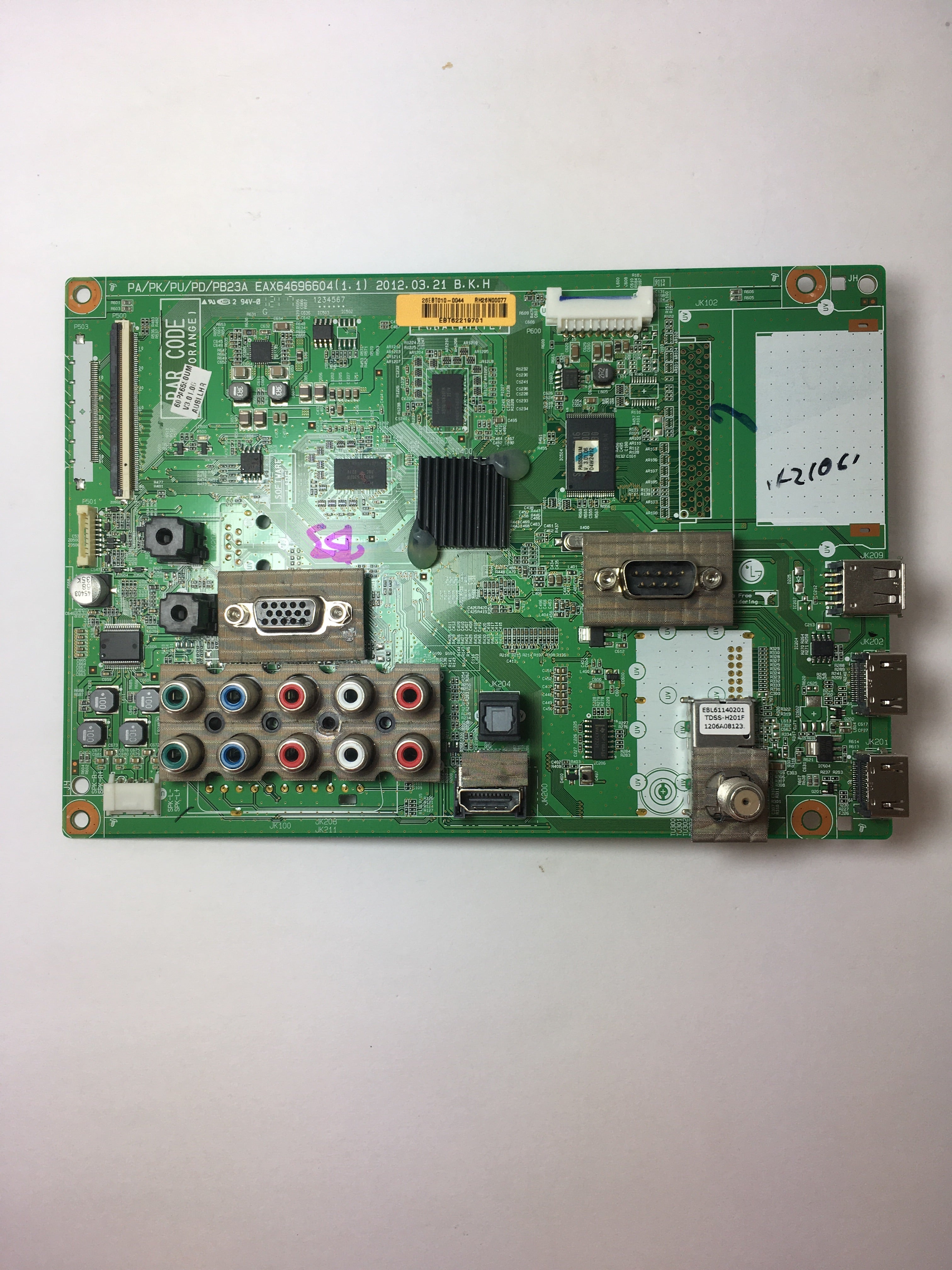 LG EBT62219701 (EAX64696604(1.1)) Main Board for 60PA6550-UM