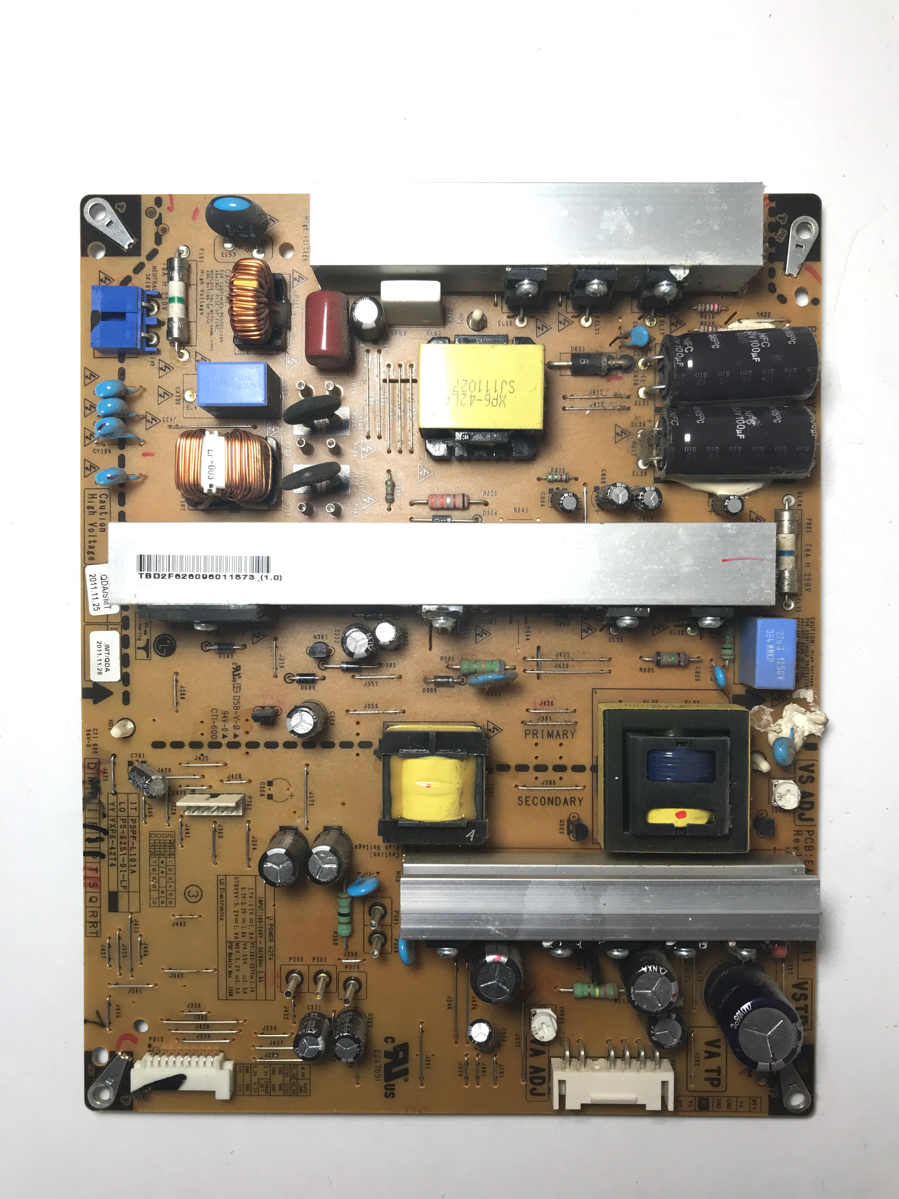 LG EAY62609601 (EAX64276601/11, YXP6-42T4) Power Supply Unit