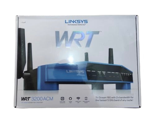 Linksys® WRT3200ACM Dual Band 802.11ac, Wireless Gateway Router