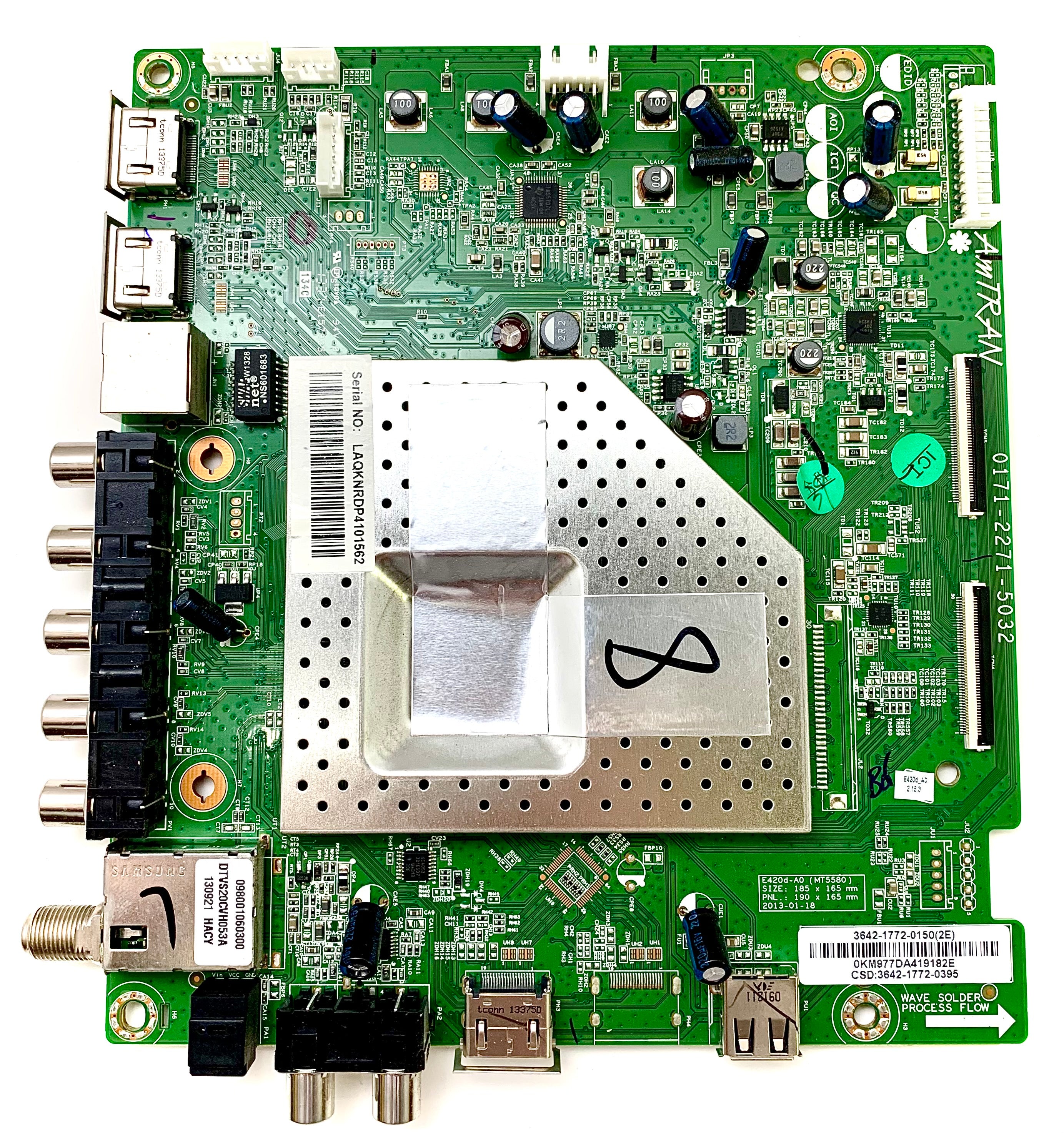 Vizio 3642-1772-0150 (0171-2271-5032) Main Board for E420d-A0