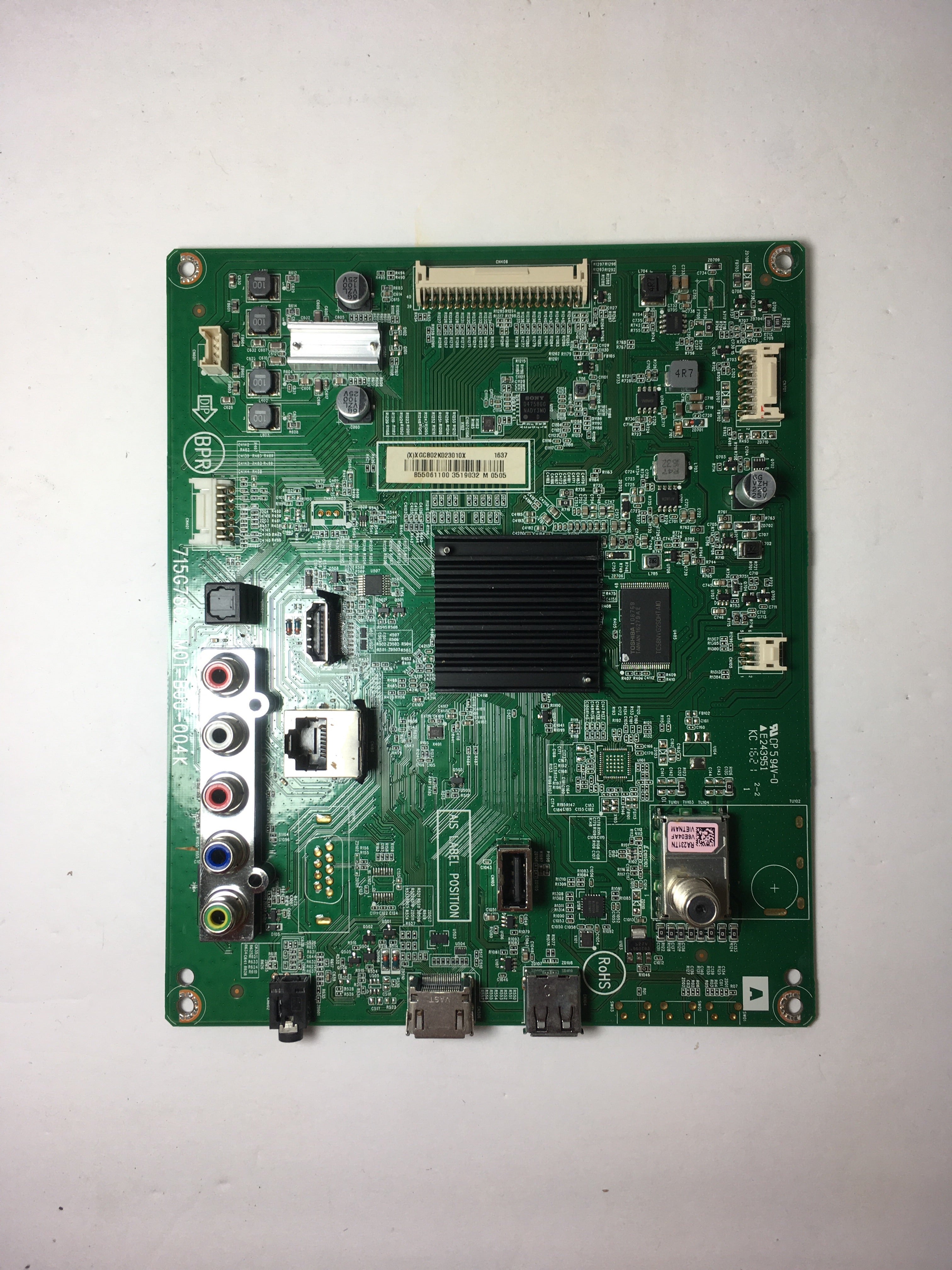 Sony 756TXGCB02K0230 Main Board for KDL-55W650D