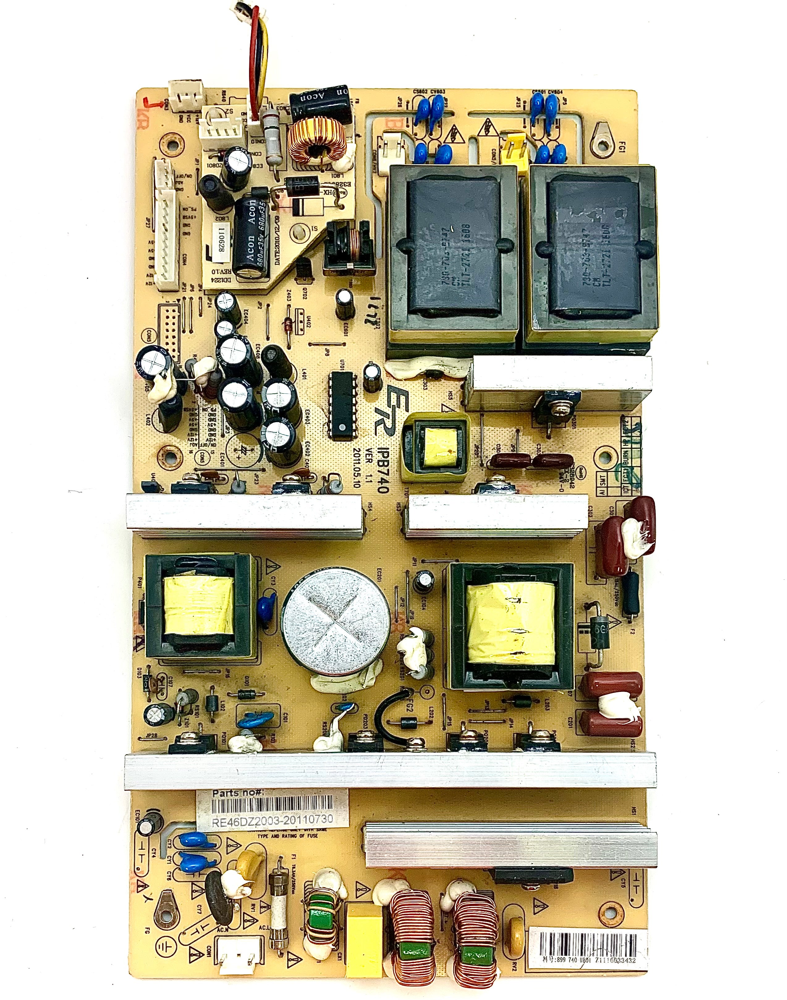 RCA RE46DZ2003 (IPB740) Power Supply / Backlight Inverter