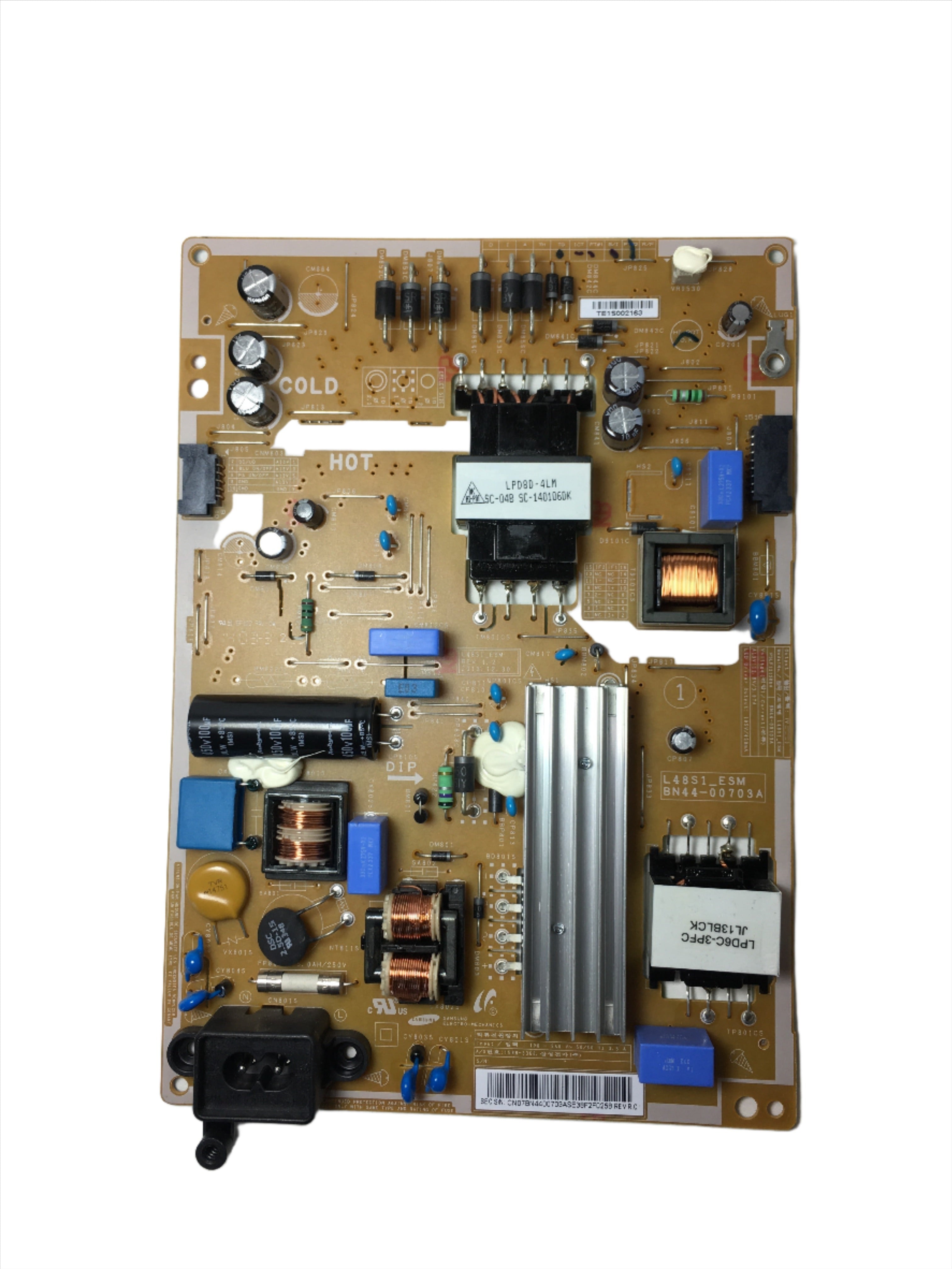 Samsung BN44-00703A Power Supply / LED Board