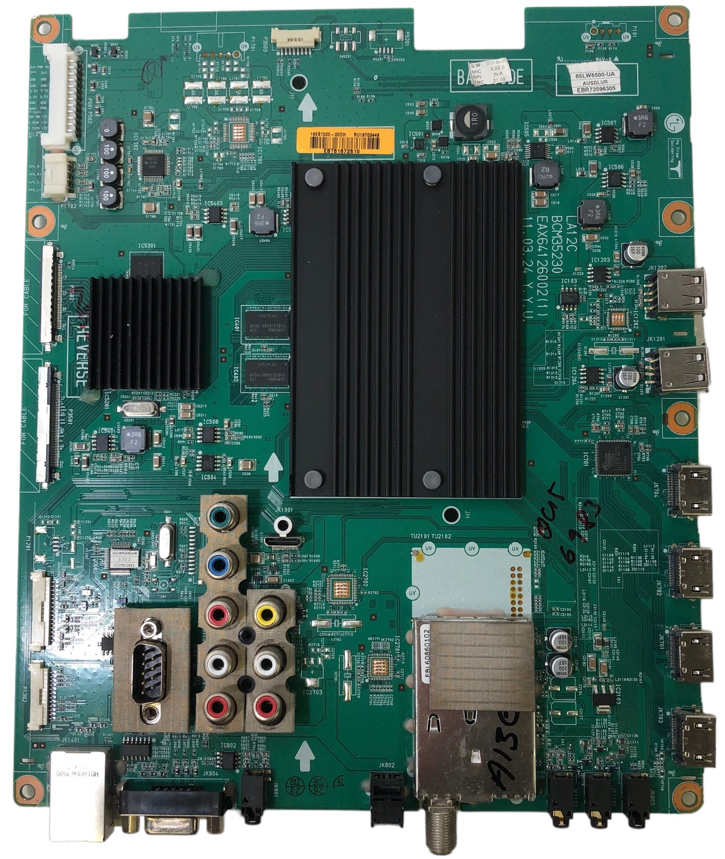 LG EBT61672510 Main Board for 65LW6500-UA
