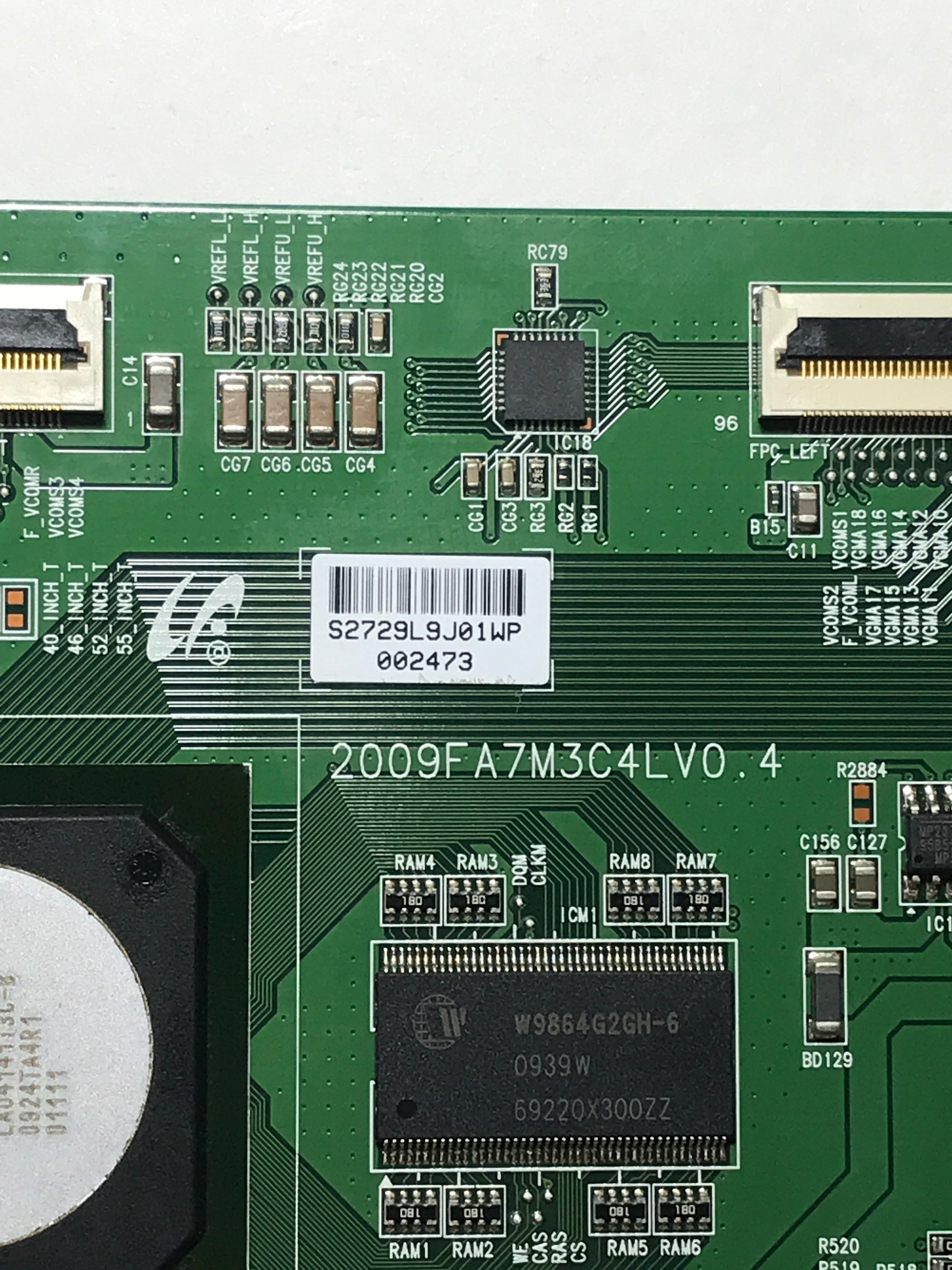 Samsung LJ94-02729L (2009FA7M3C4LV0.4) T-Con Board