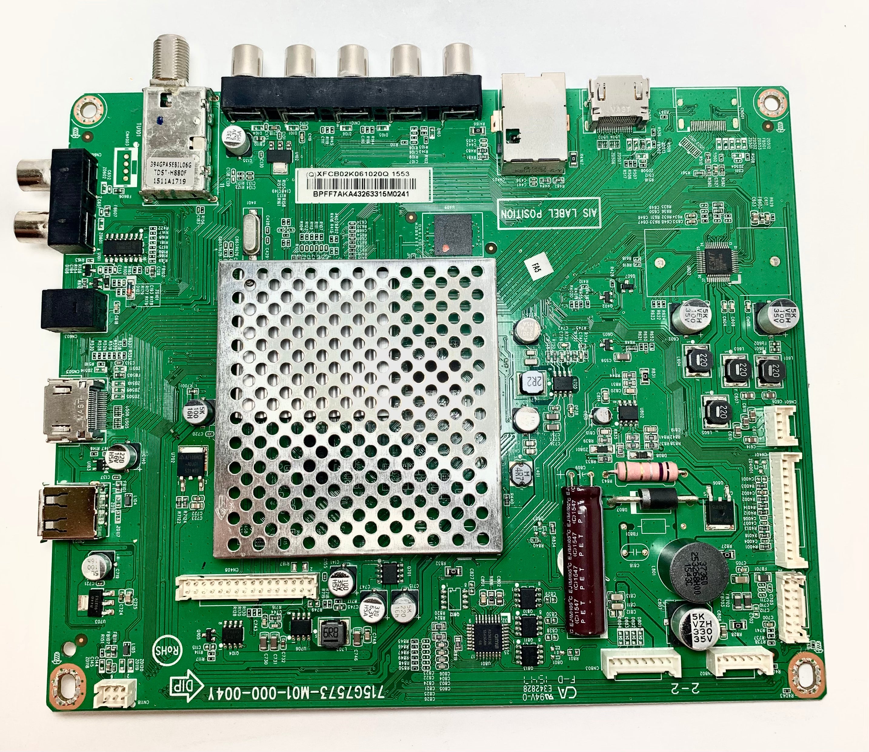 Vizio 756TXFCB02K0610 Main Board for E32-C1